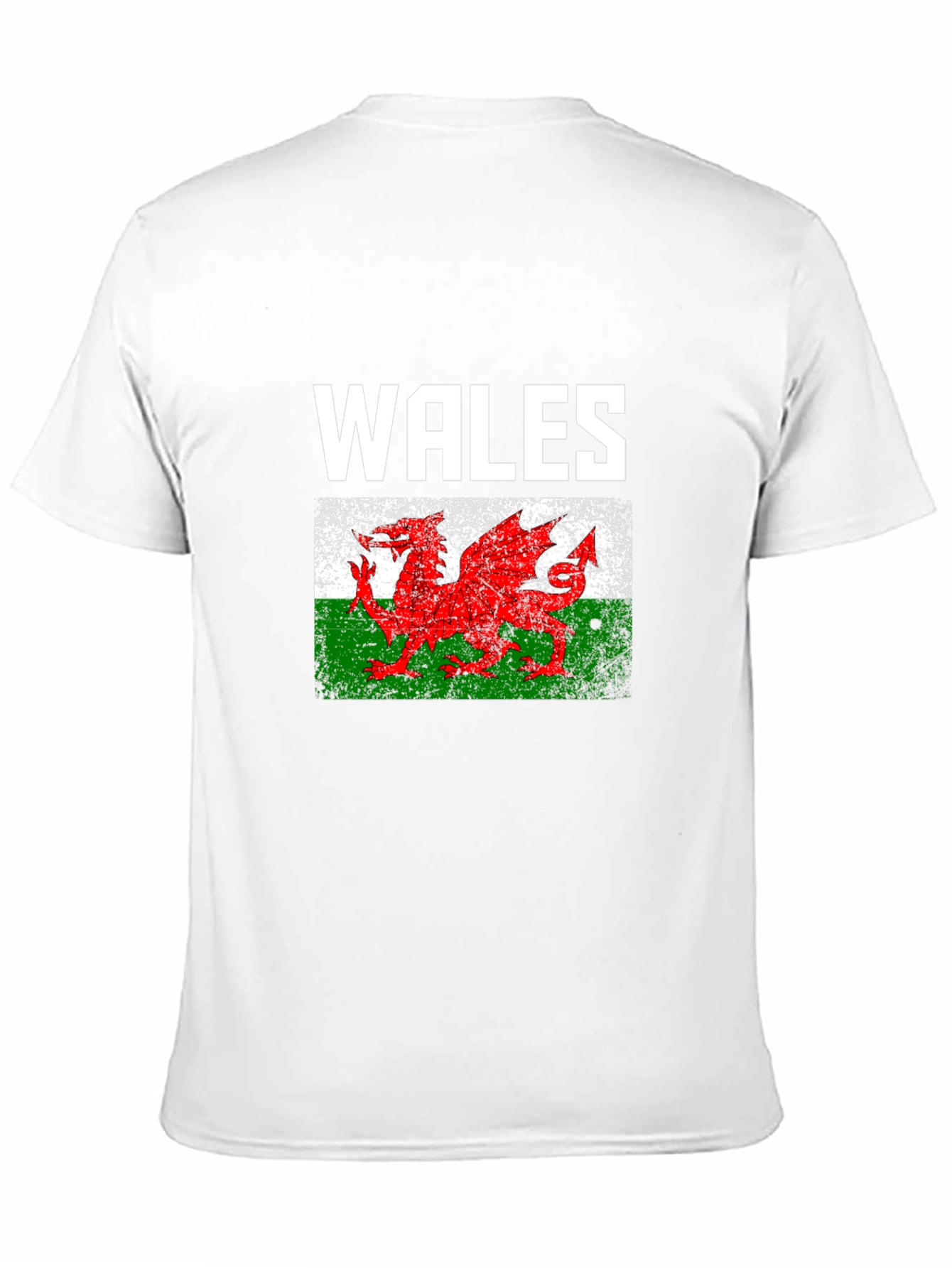 Wales Flag Dragon Graphic T-Shirt
