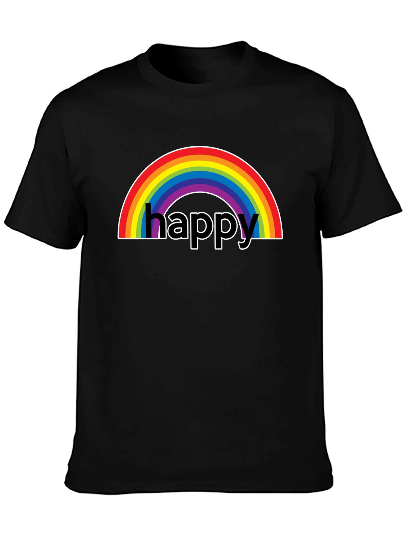 Happy Rainbow Graphic Tee