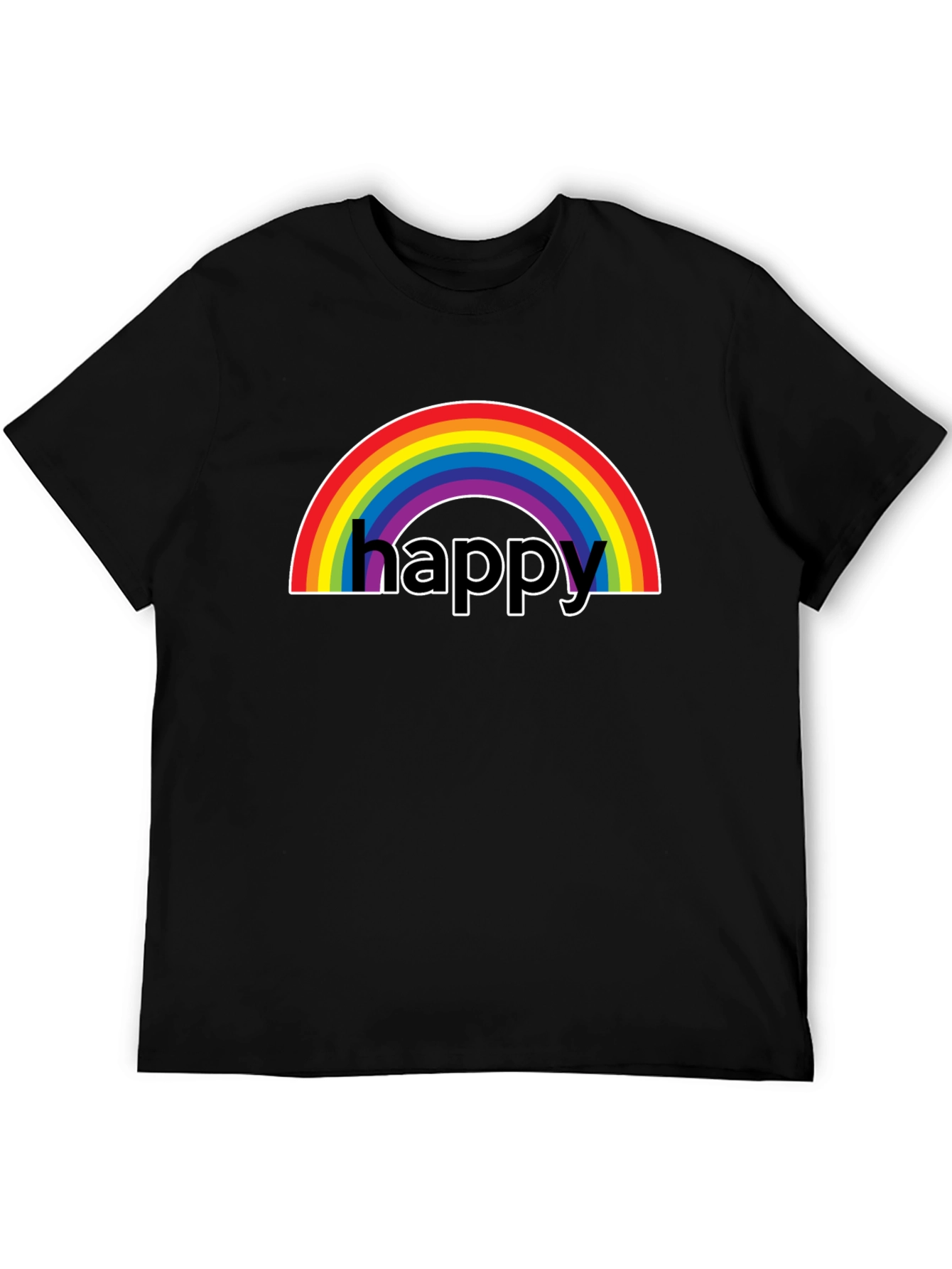 Happy Rainbow Graphic Tee