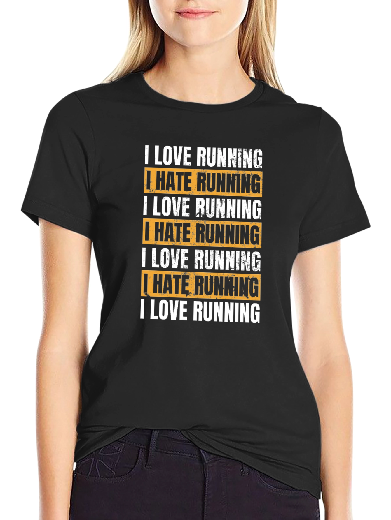 I Love Running T-Shirt - Funny Runner Tee