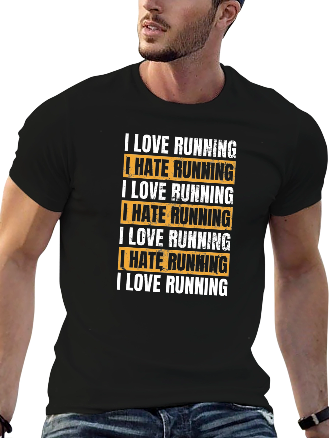 I Love Running T-Shirt - Funny Runner Tee