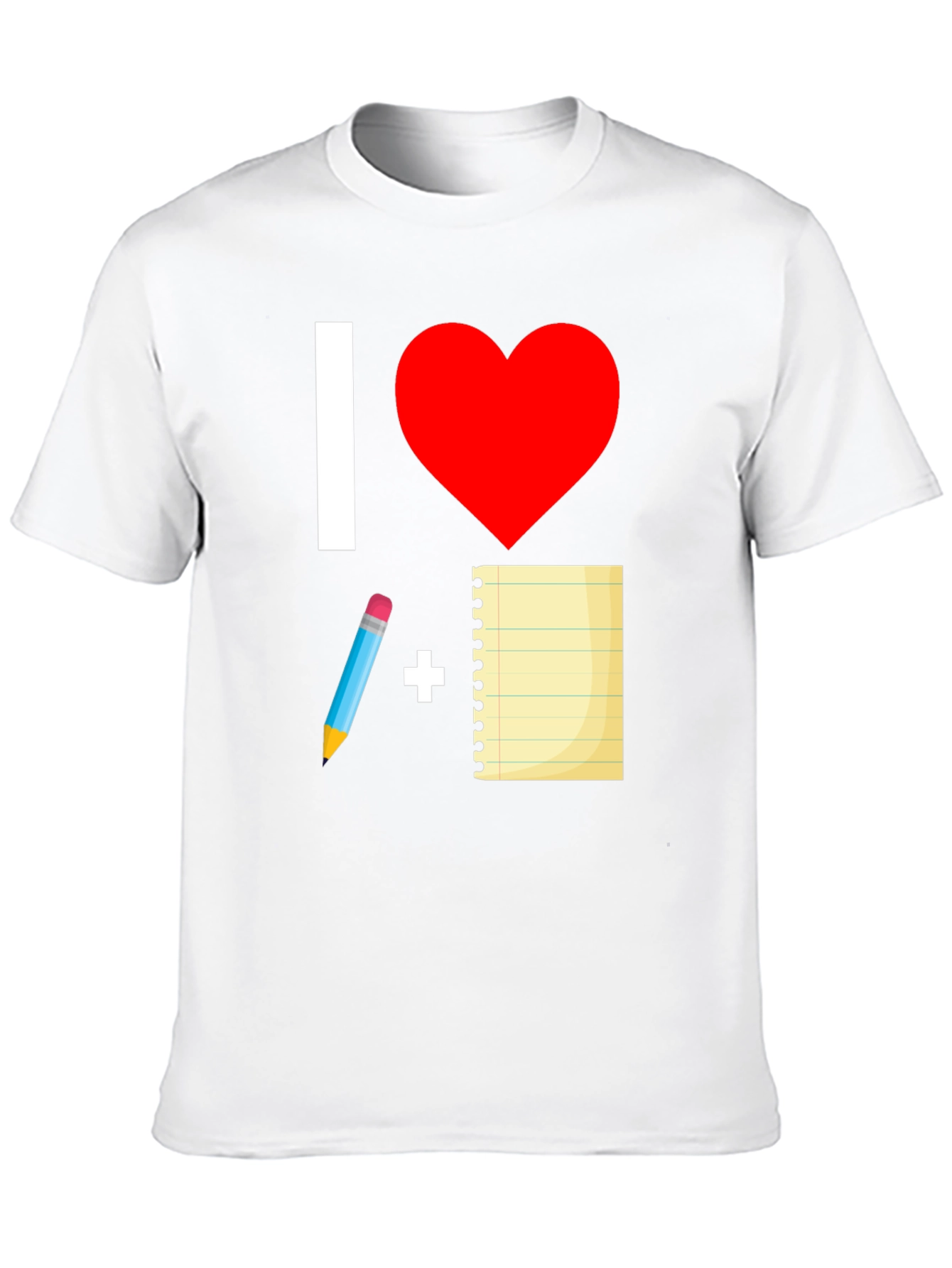 I Love Writing T-Shirt - Creative Tee