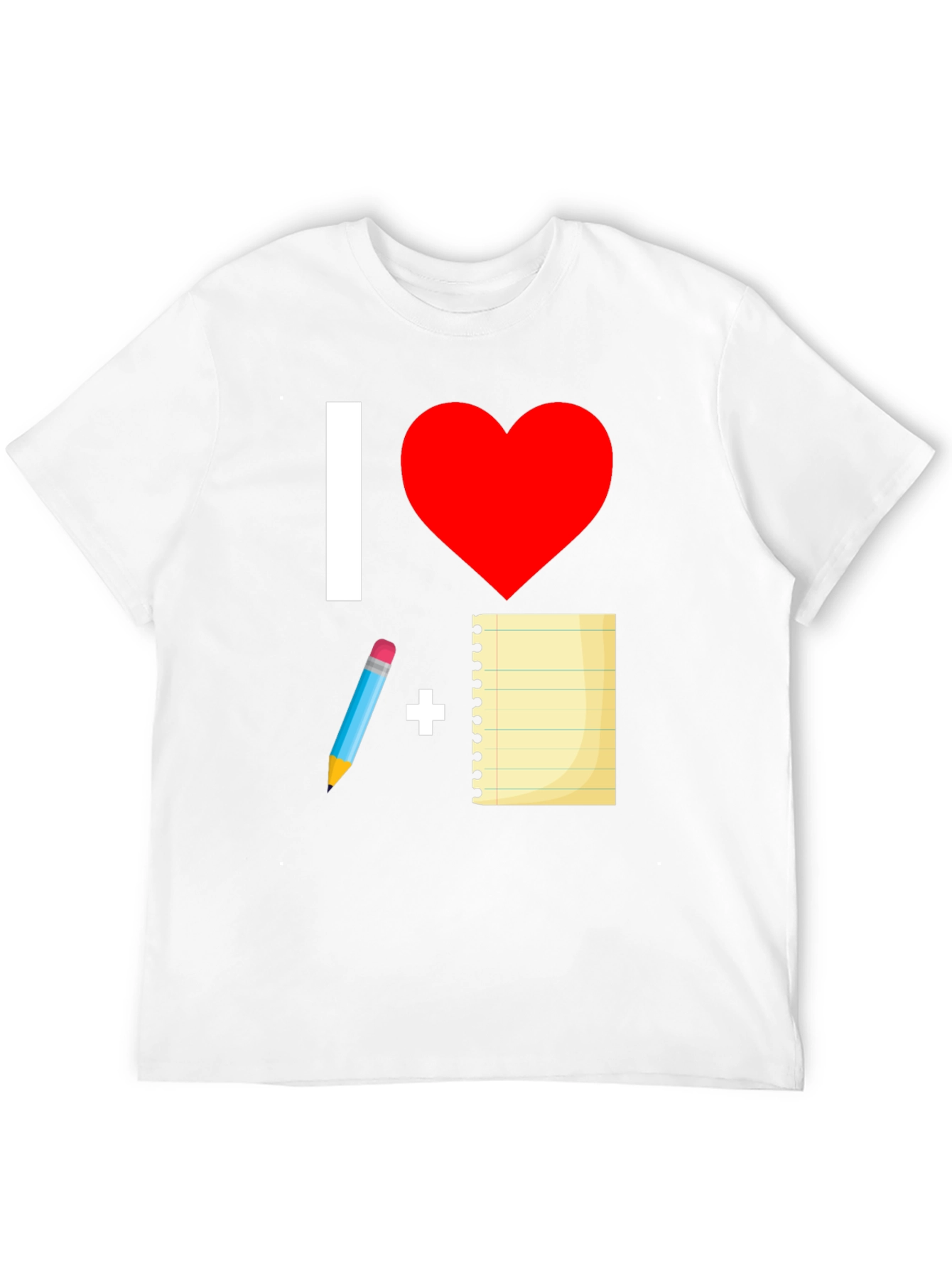 I Love Writing T-Shirt - Creative Tee