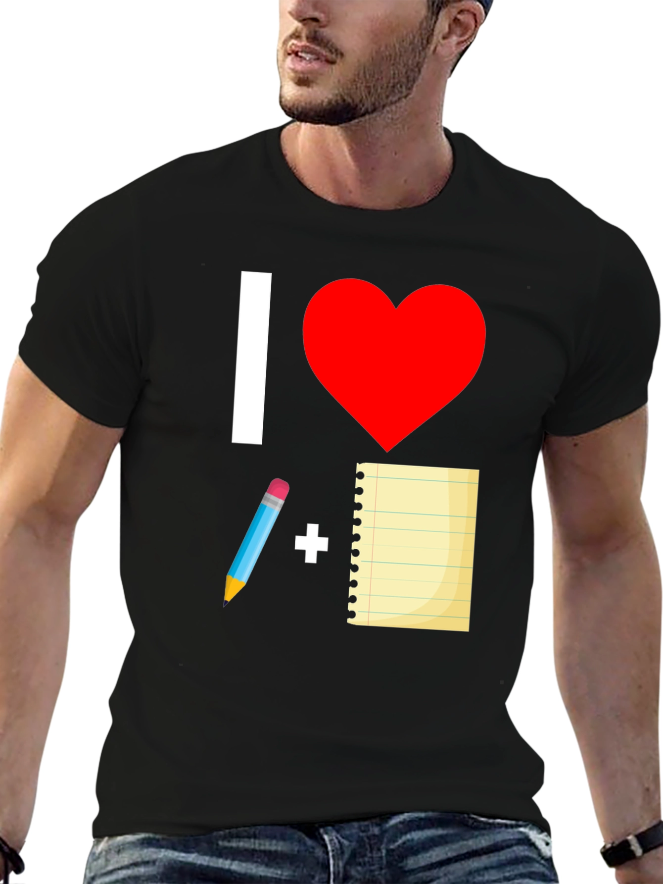 I Love Writing T-Shirt - Creative Tee