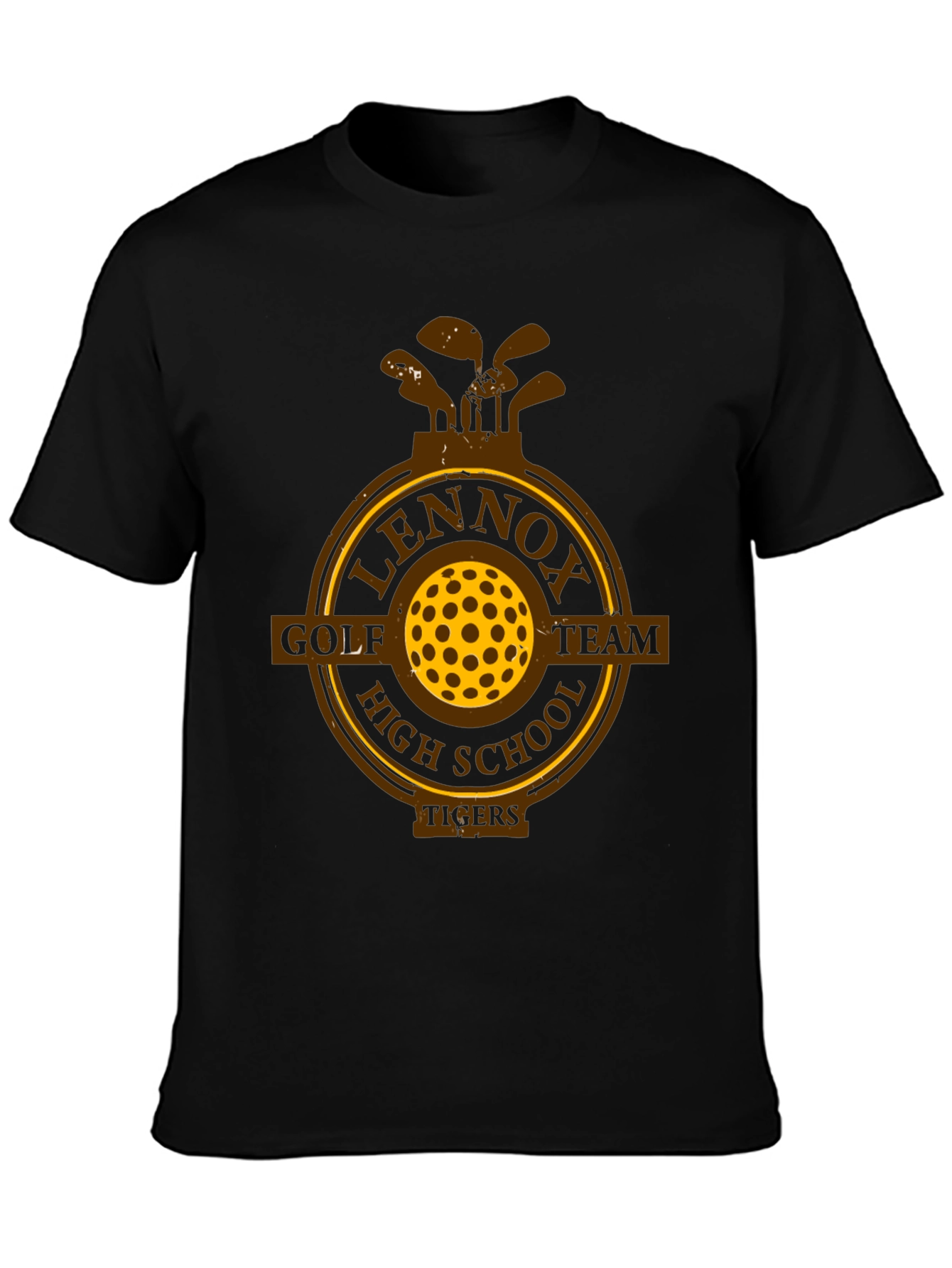 Lennox High School Golf Team T-Shirt - Tigers