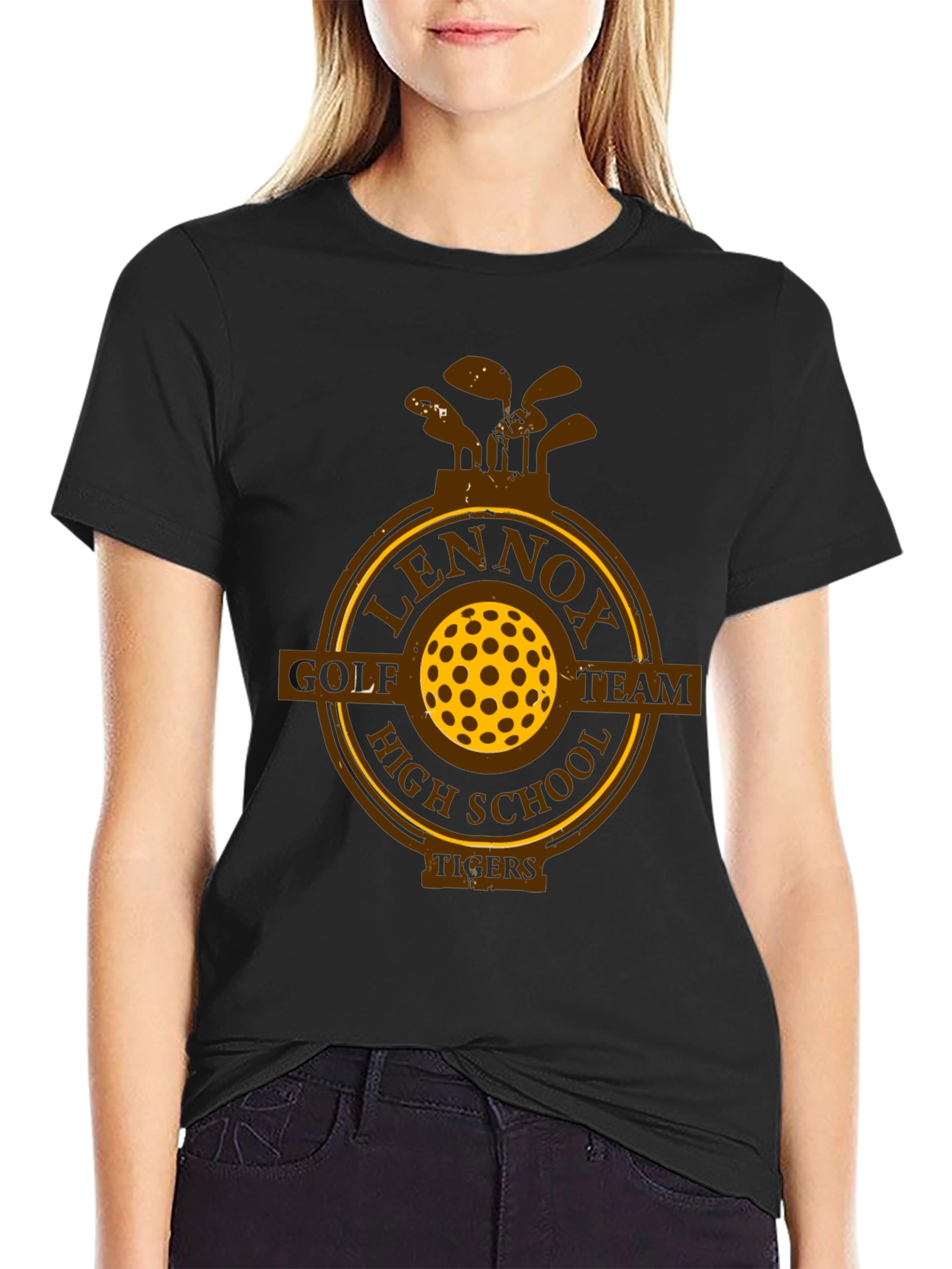 Lennox High School Golf Team T-Shirt - Tigers