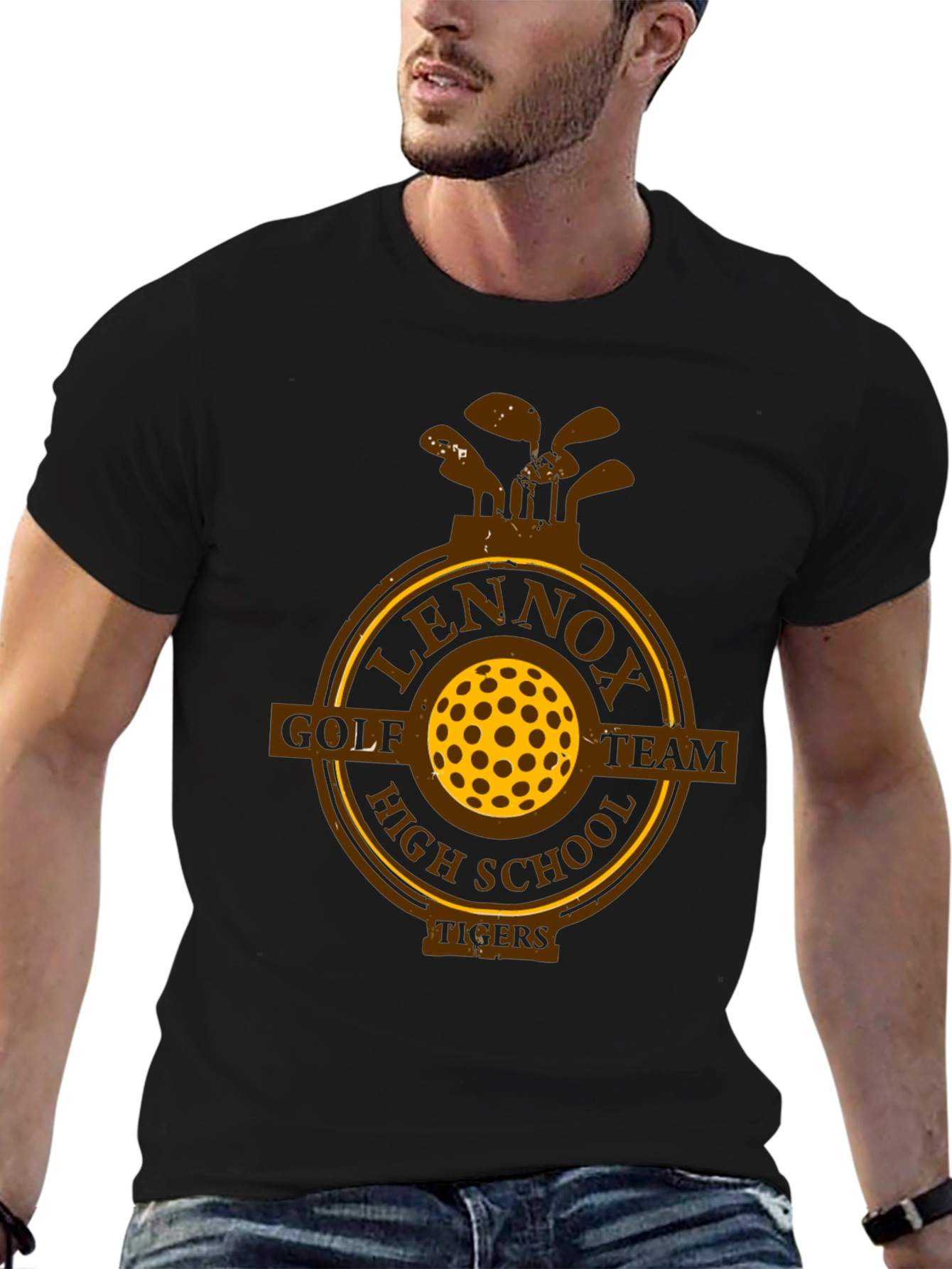 Lennox High School Golf Team T-Shirt - Tigers