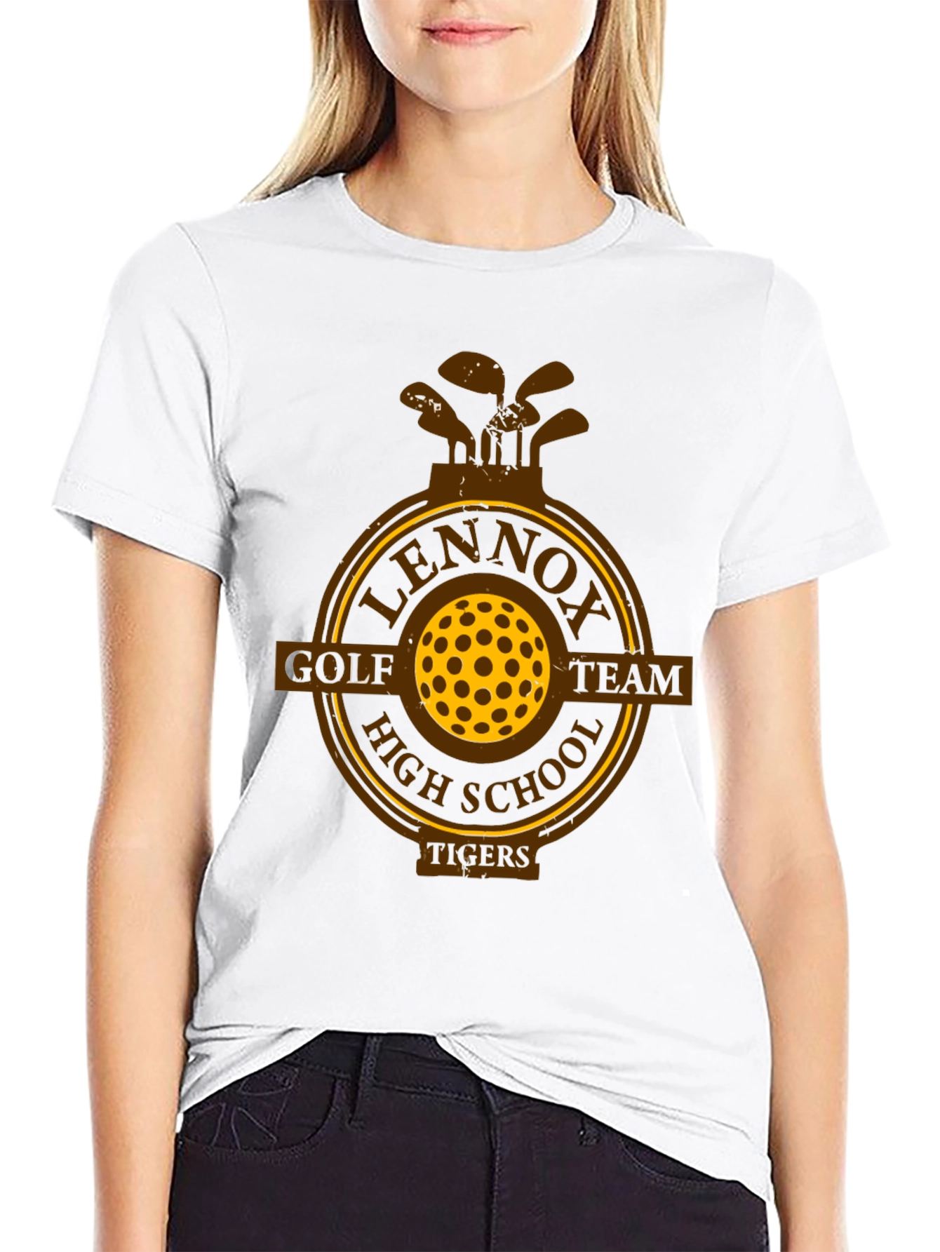 Lennox High School Golf Team T-Shirt - Tigers