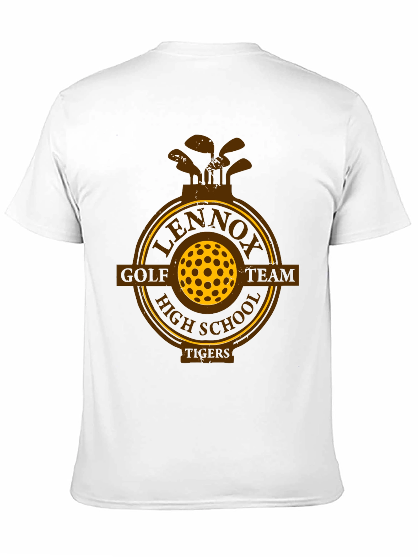 Lennox High School Golf Team T-Shirt - Tigers