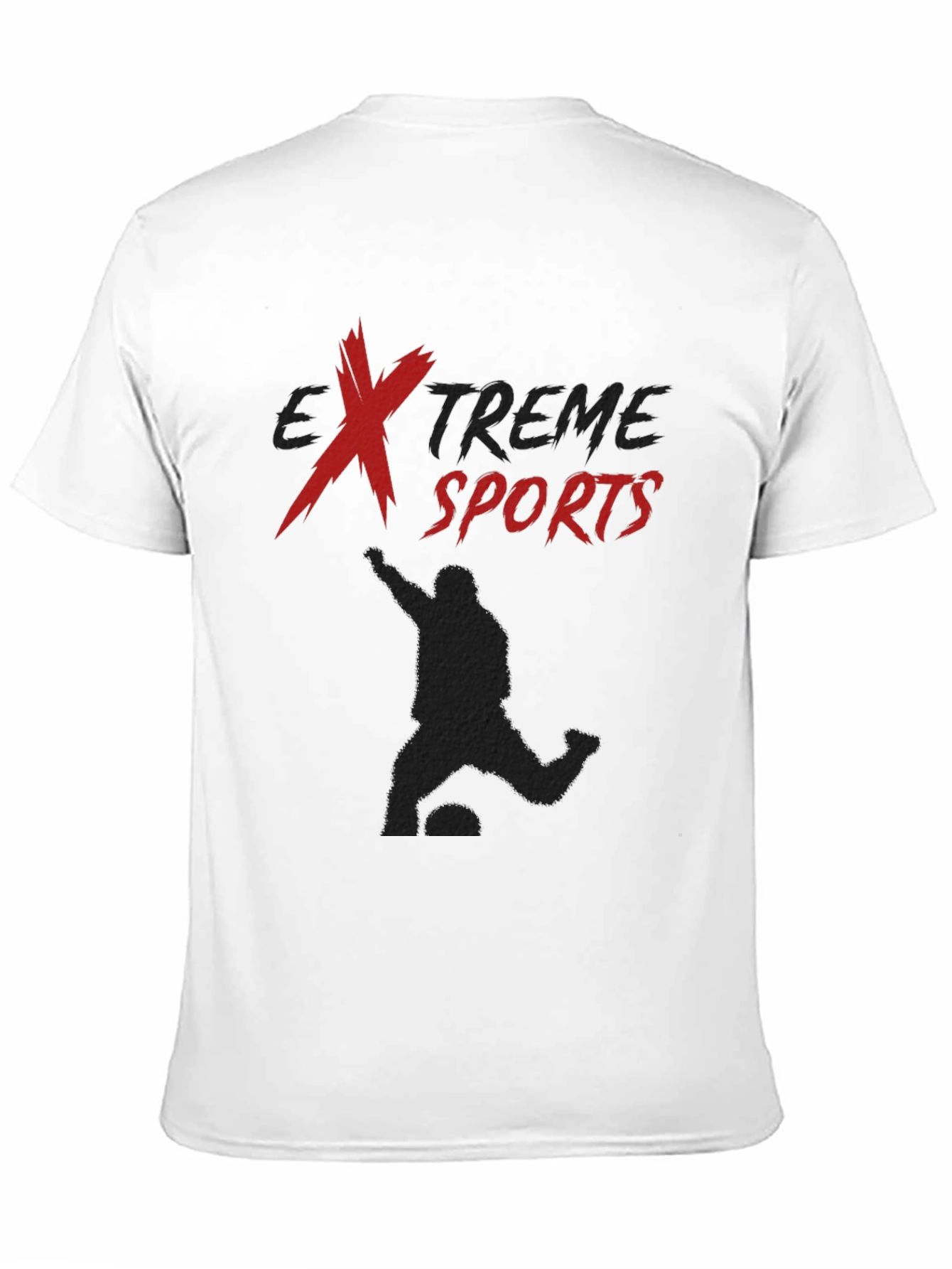 Extreme Sports Black Graphic T-Shirt