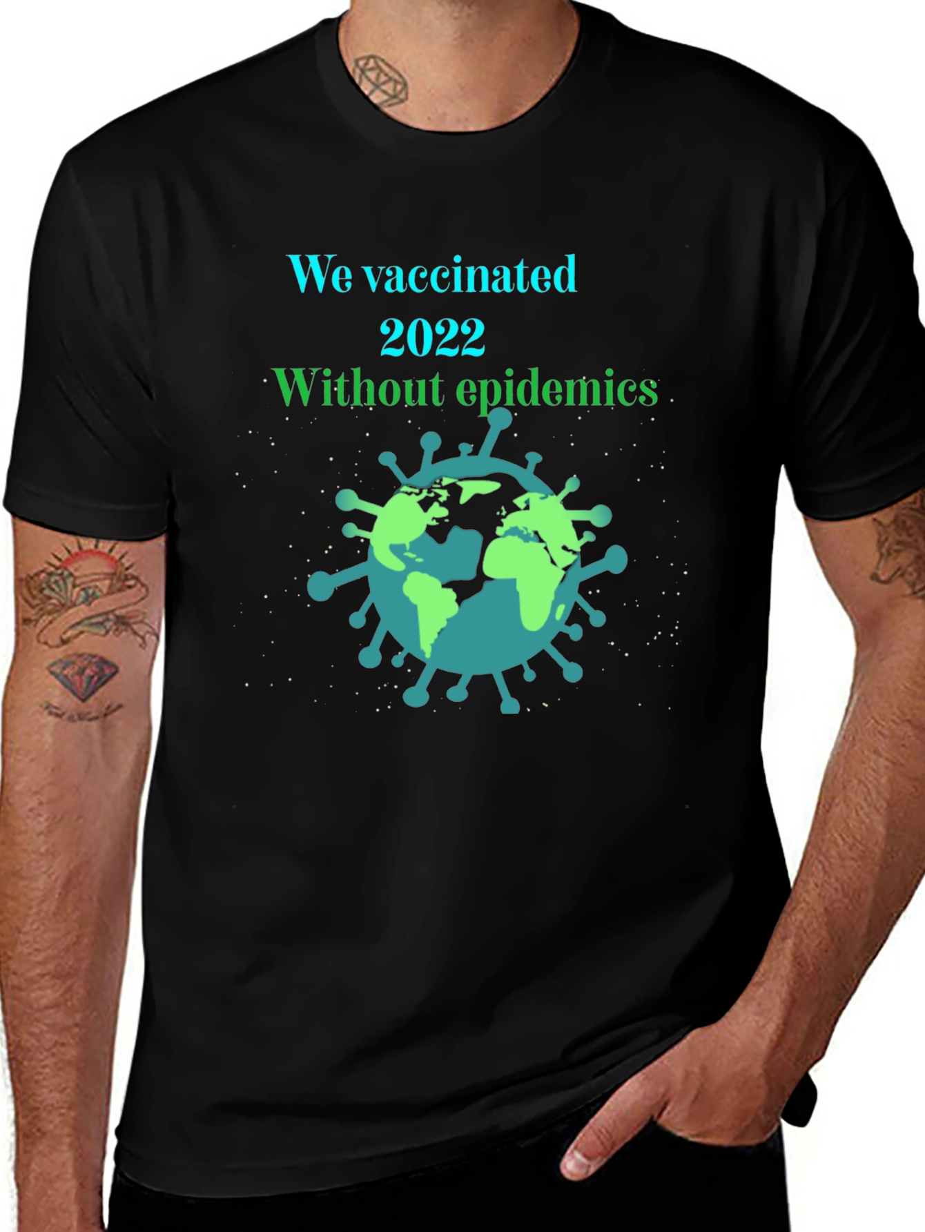 Vaccinated 2022 Graphic Tee