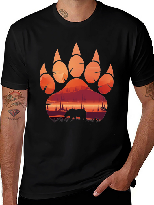 Bear Claw Silhouette Graphic Tee