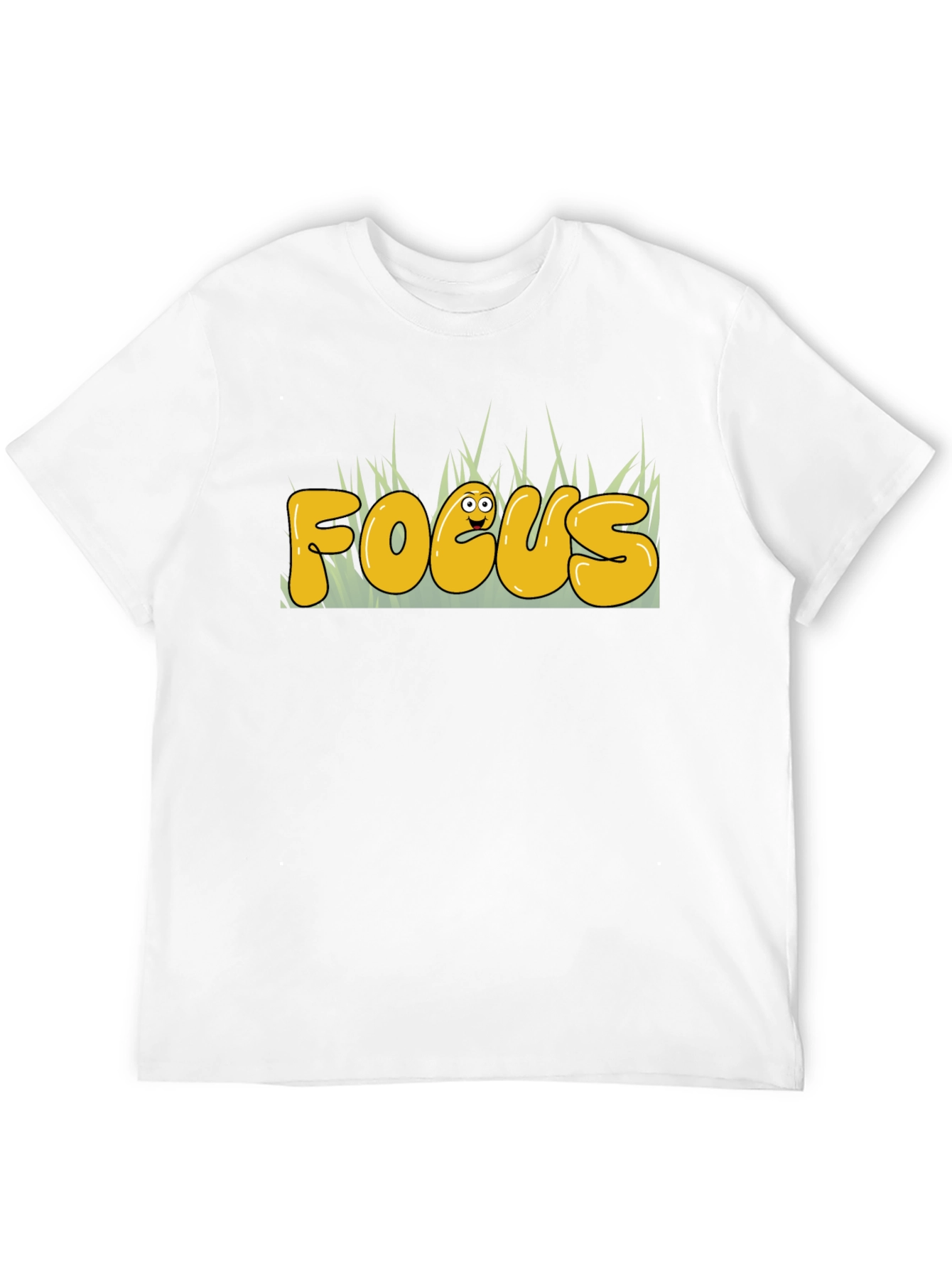 Focus Funny Graphic Tee - Black T-Shirt