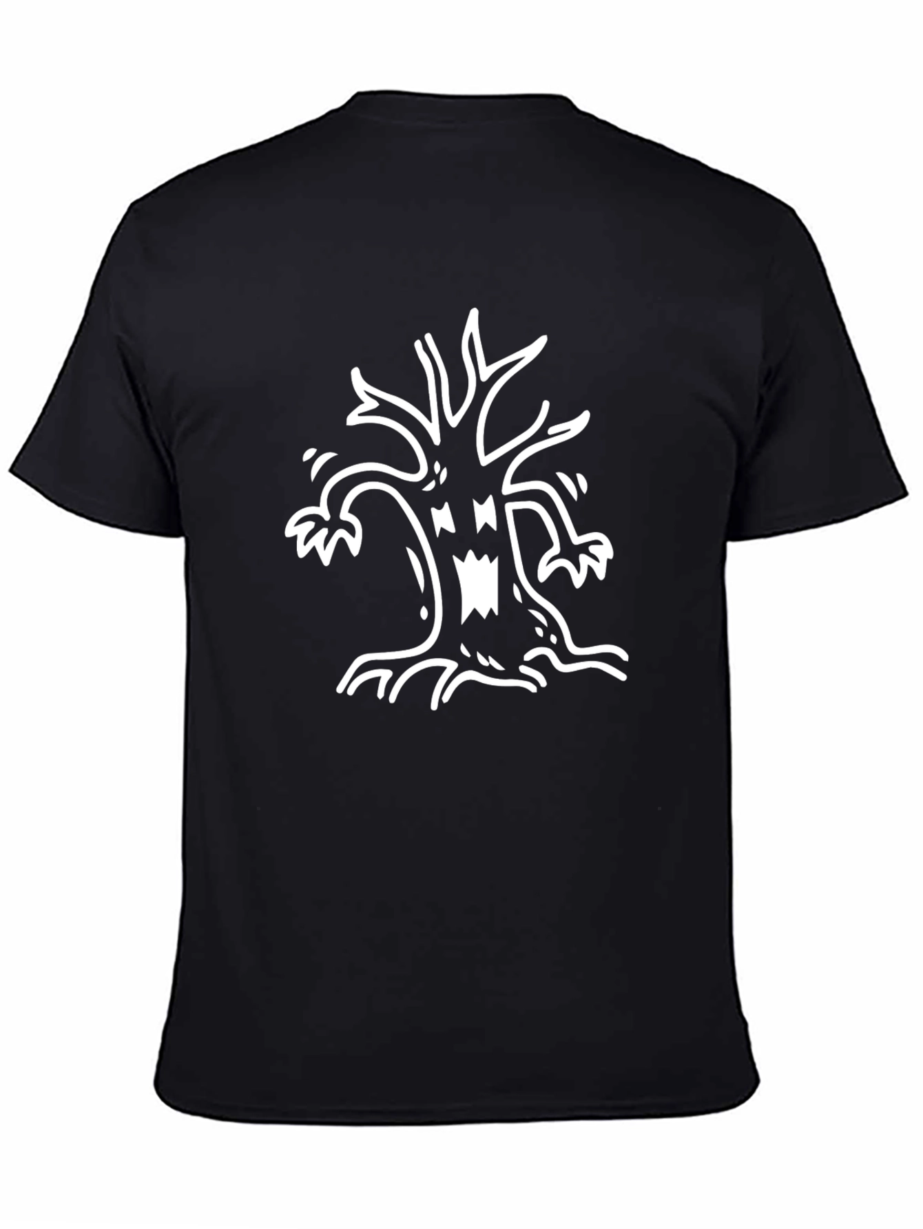 Spooky Tree Graphic Tee - Halloween Shirt