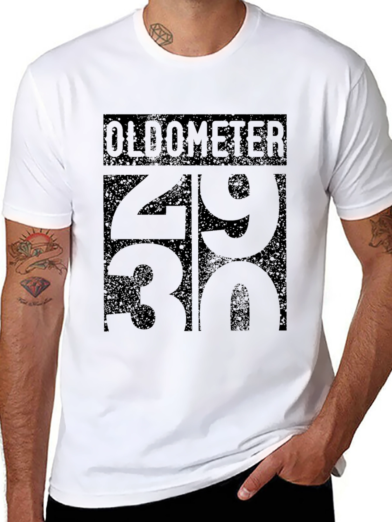 Oldometer T-Shirt - 29 Turning 30 Birthday Tee