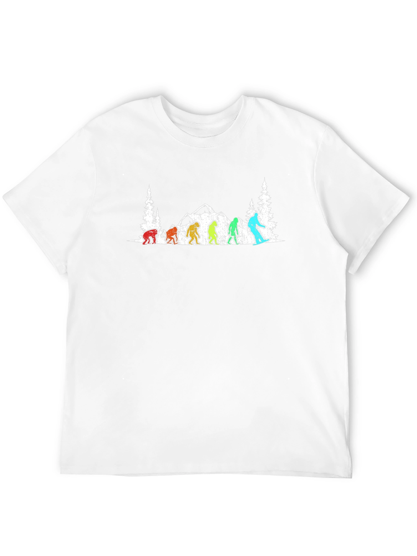 Sasquatch Evolution T-Shirt - Black