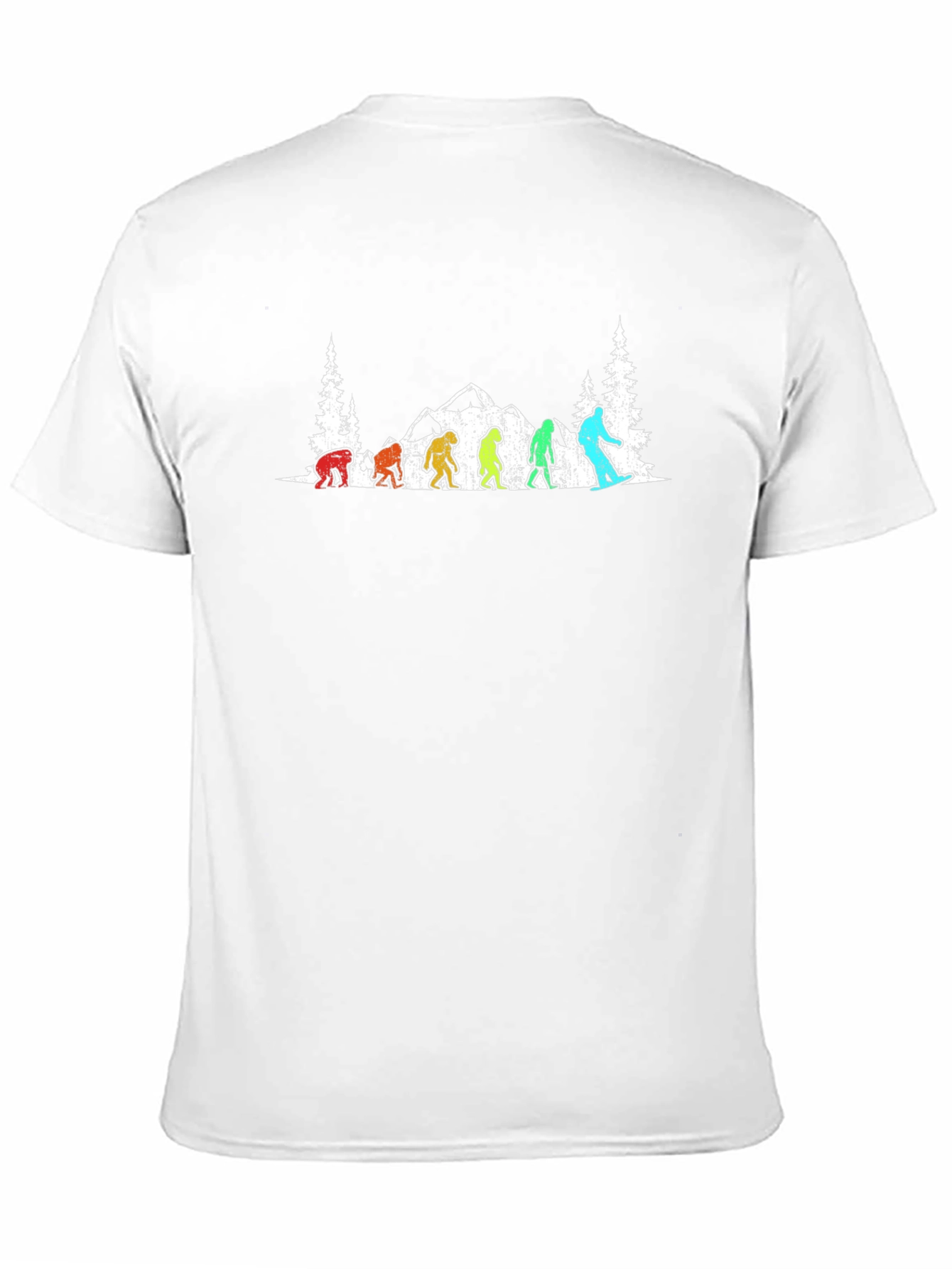 Sasquatch Evolution T-Shirt - Black