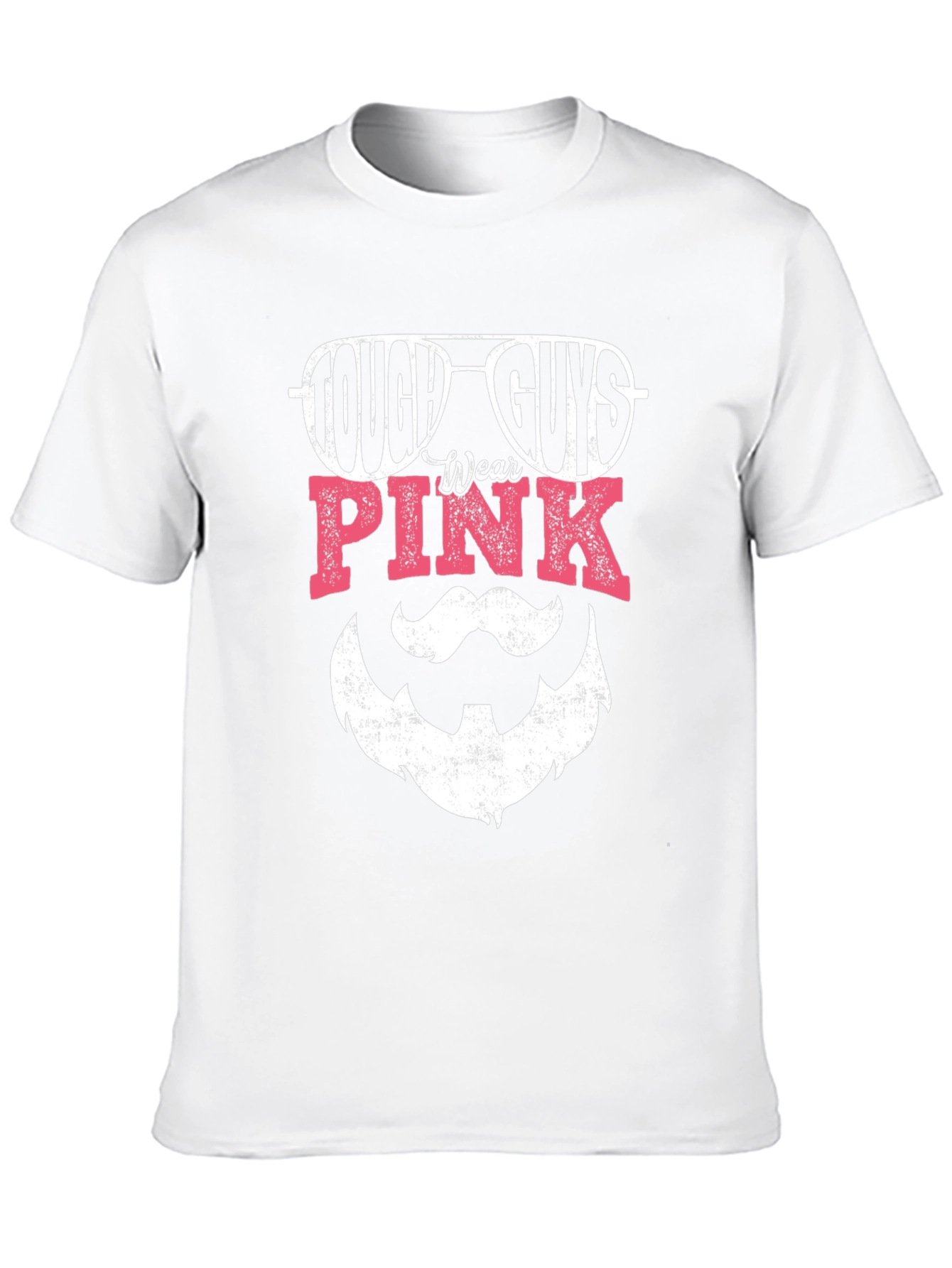 Tough Guys Wear Pink Graphic T-Shirt