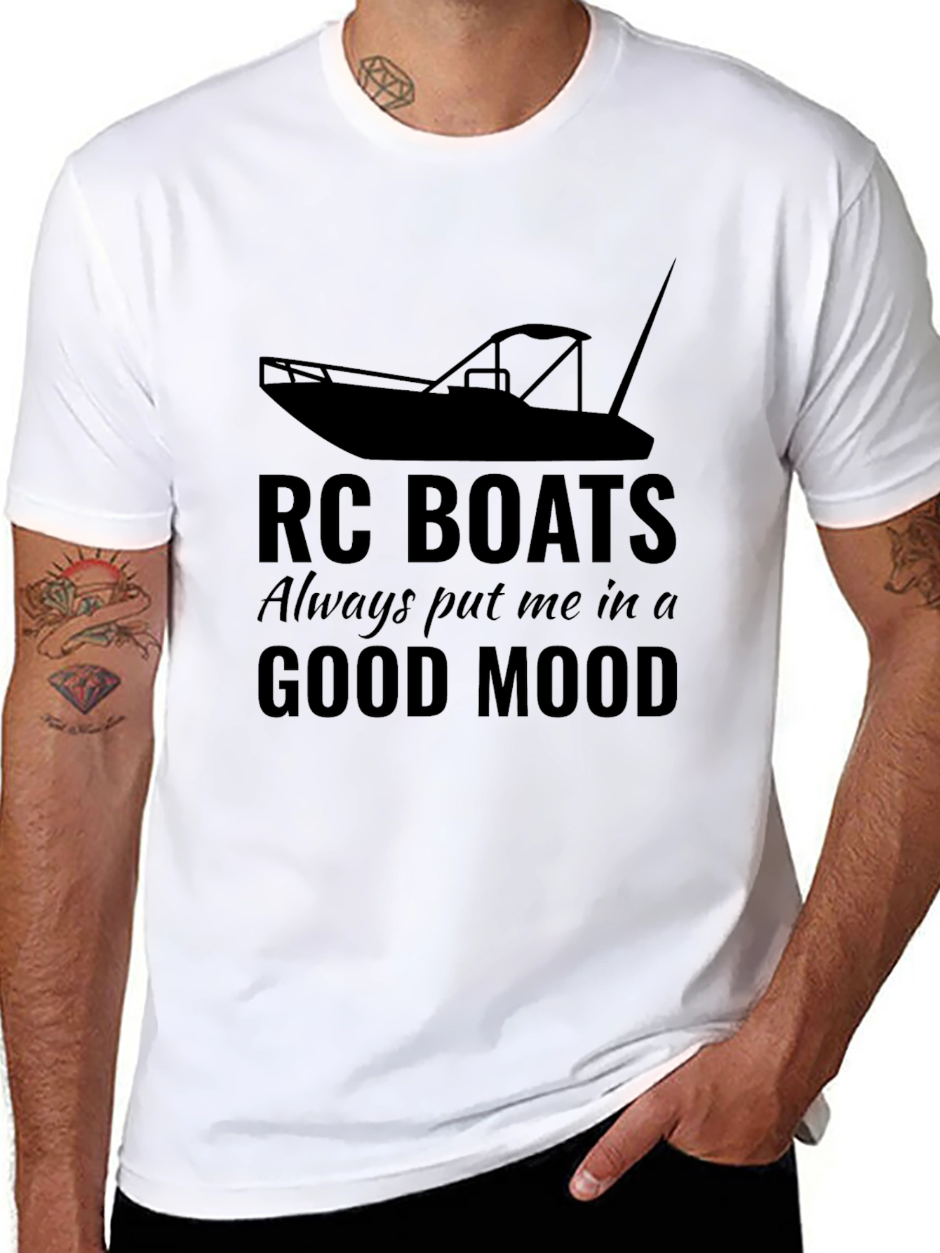 RC Boats Good Mood Graphic Tee