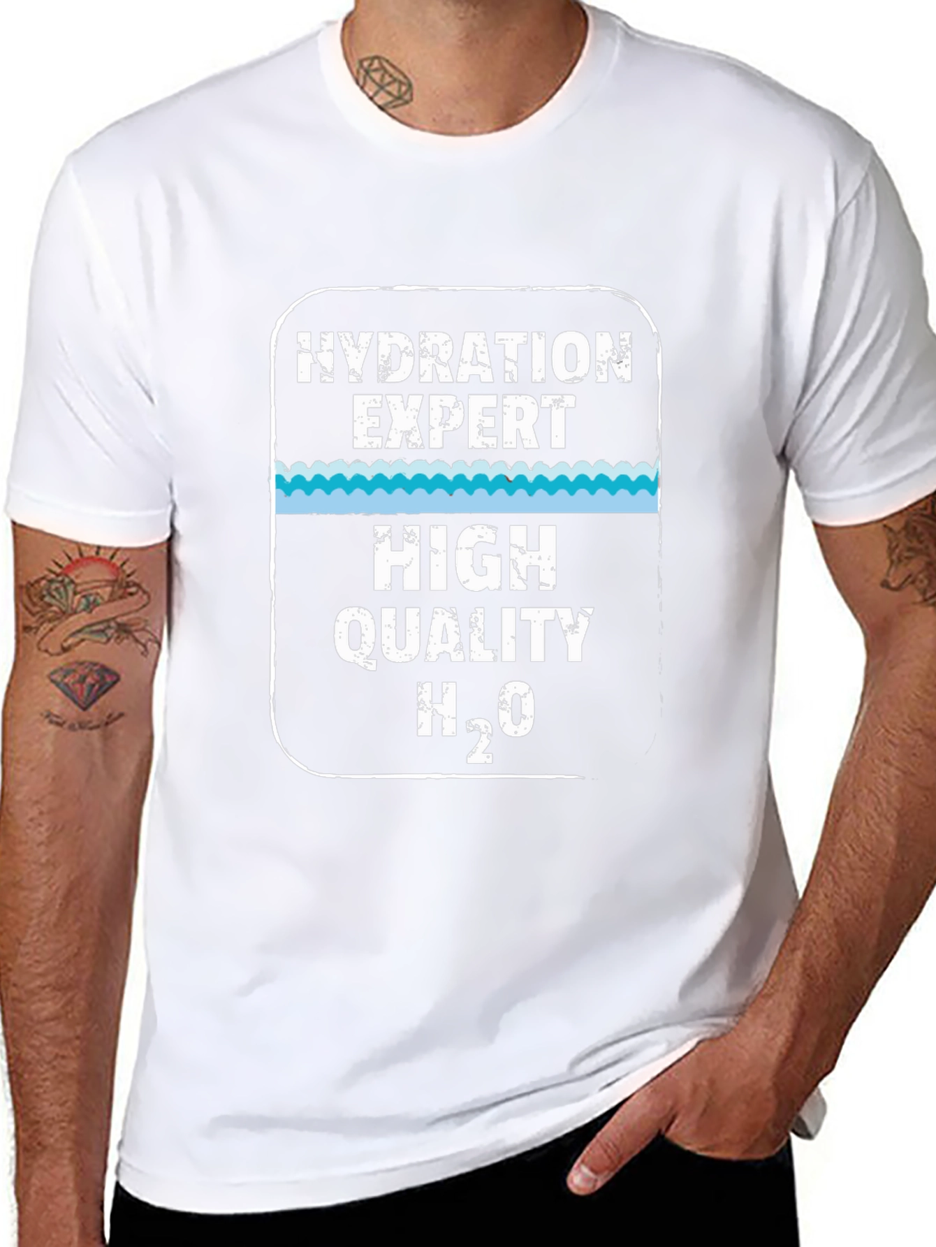 Hydration Expert H2O Funny T-Shirt