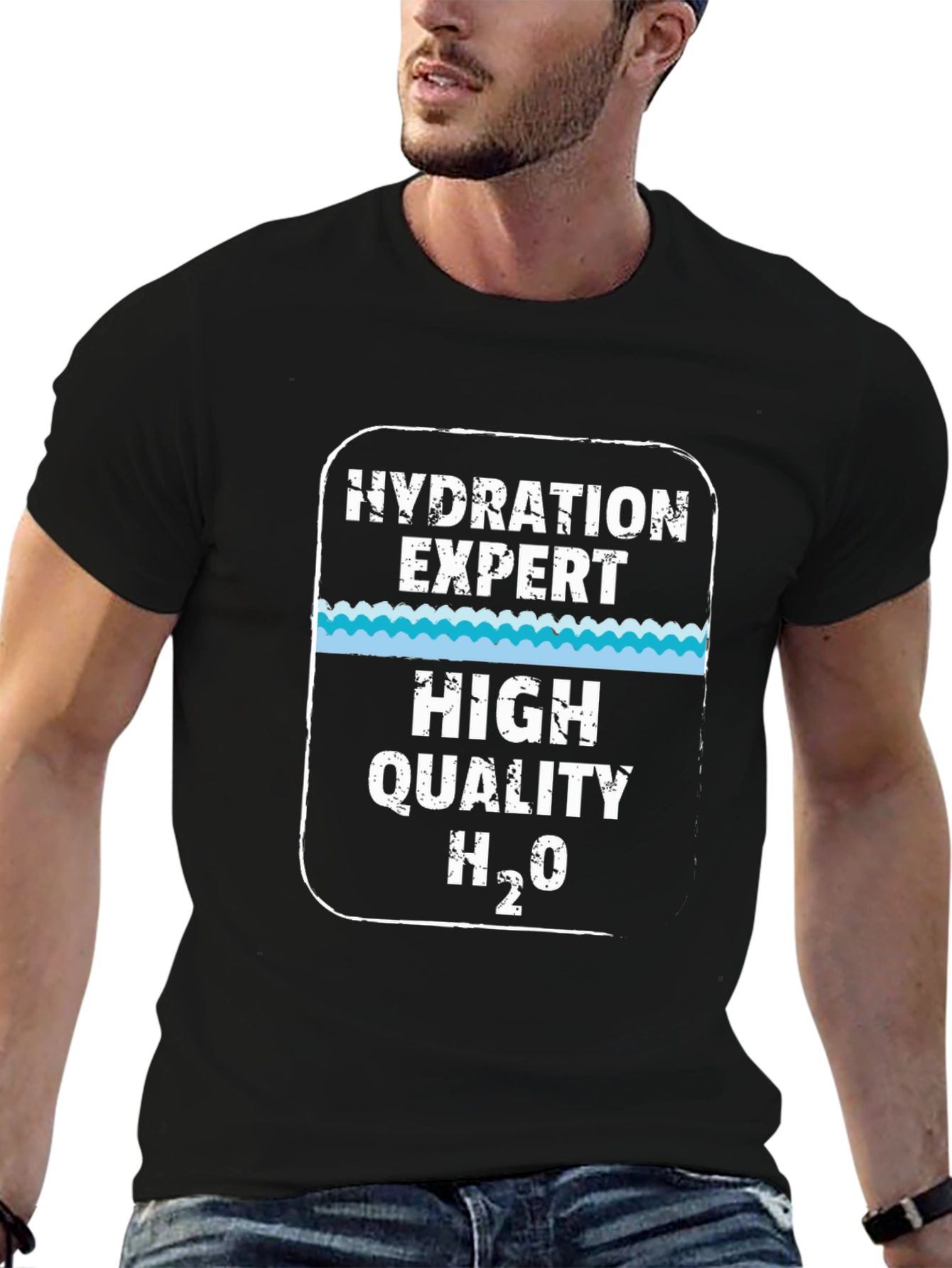 Hydration Expert H2O Funny T-Shirt
