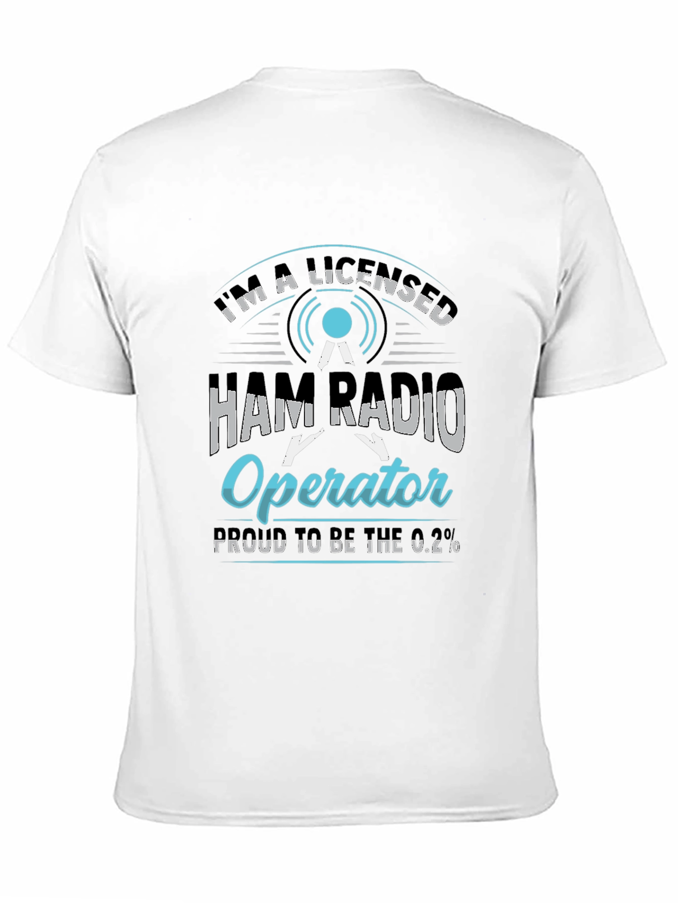 Licensed Ham Radio Operator Graphic Tee