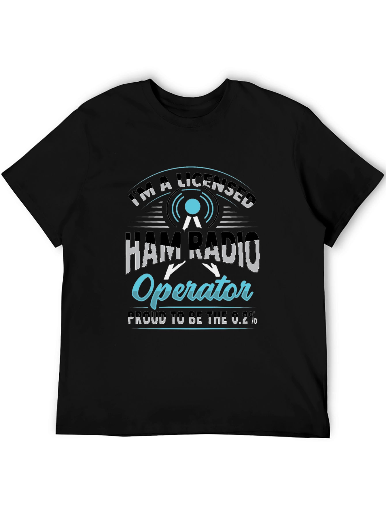Licensed Ham Radio Operator Graphic Tee