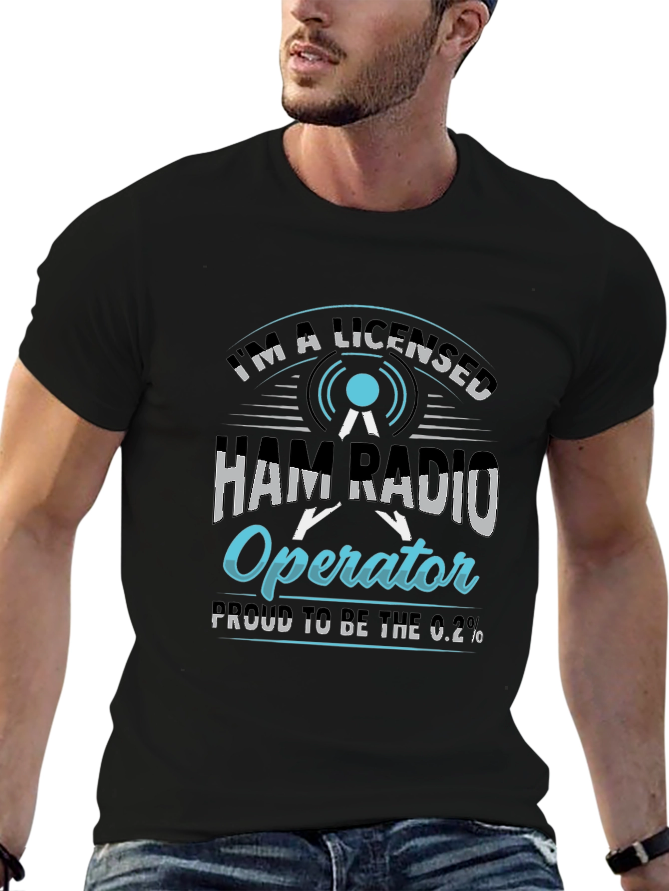 Licensed Ham Radio Operator Graphic Tee
