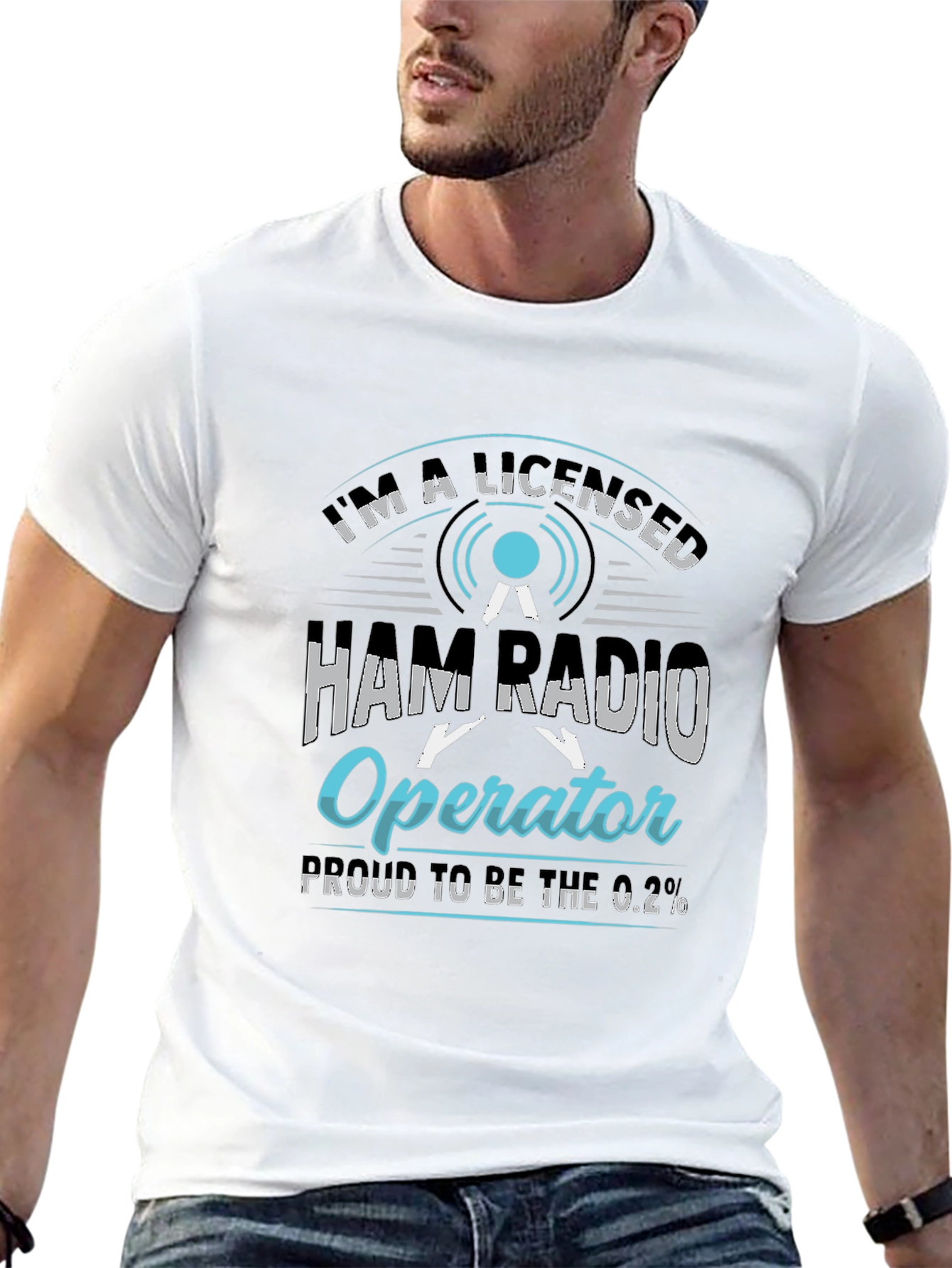 Licensed Ham Radio Operator Graphic Tee