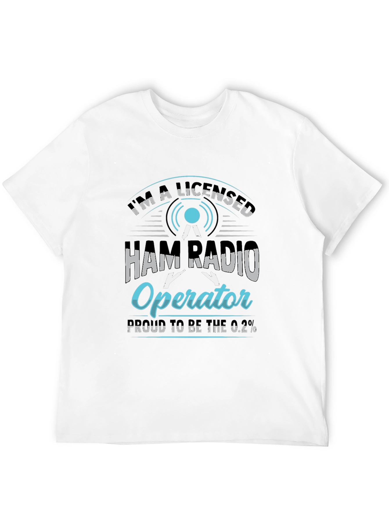 Licensed Ham Radio Operator Graphic Tee