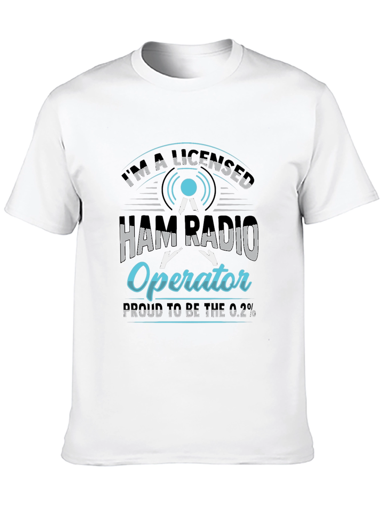 Licensed Ham Radio Operator Graphic Tee