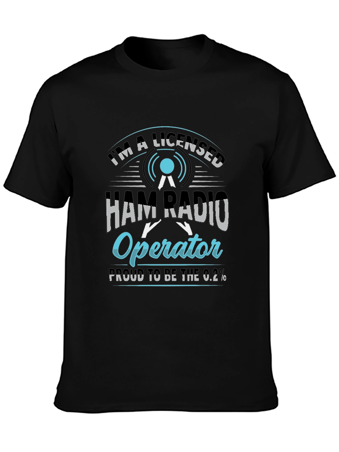 Licensed Ham Radio Operator Graphic Tee