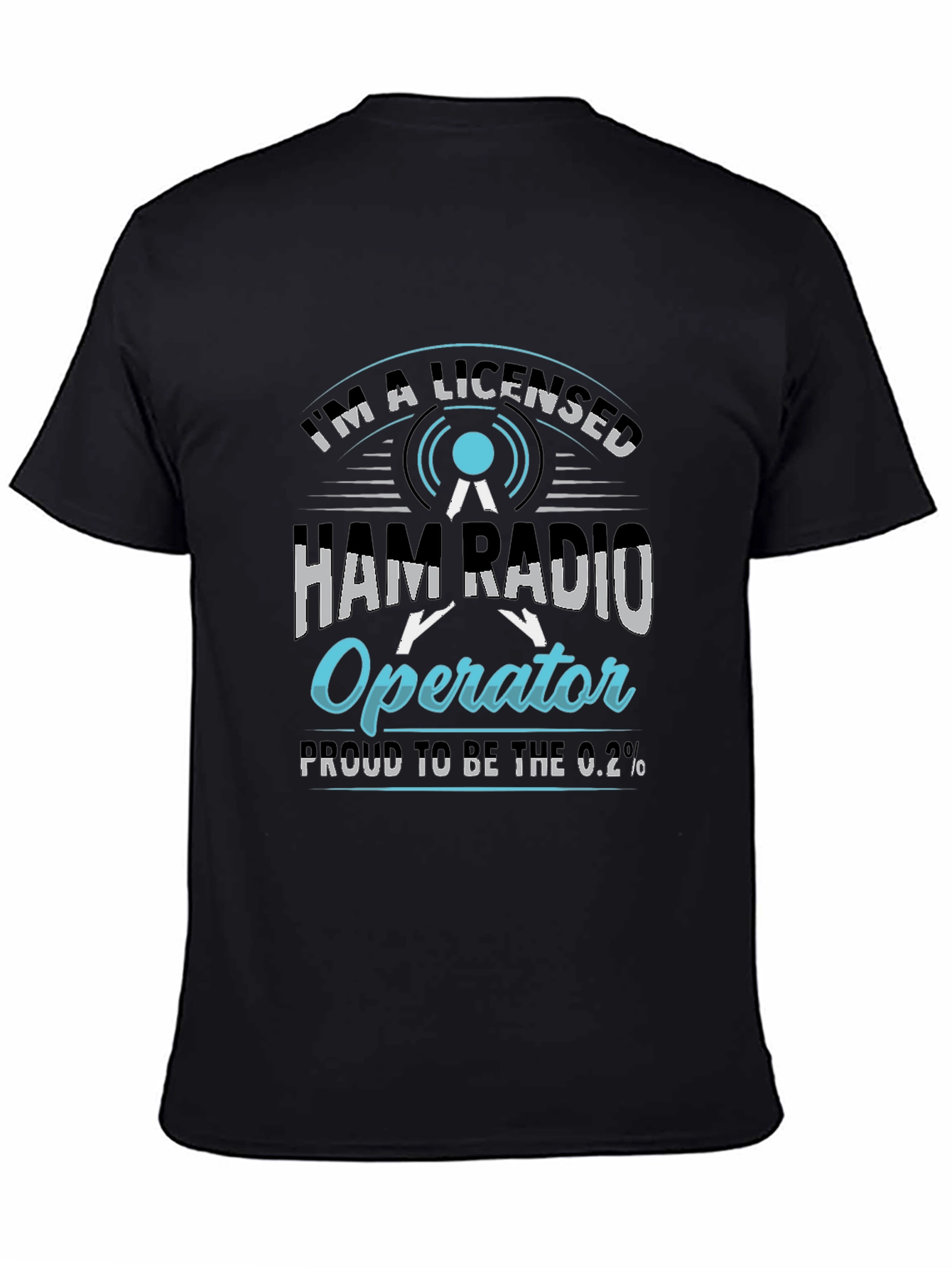 Licensed Ham Radio Operator Graphic Tee
