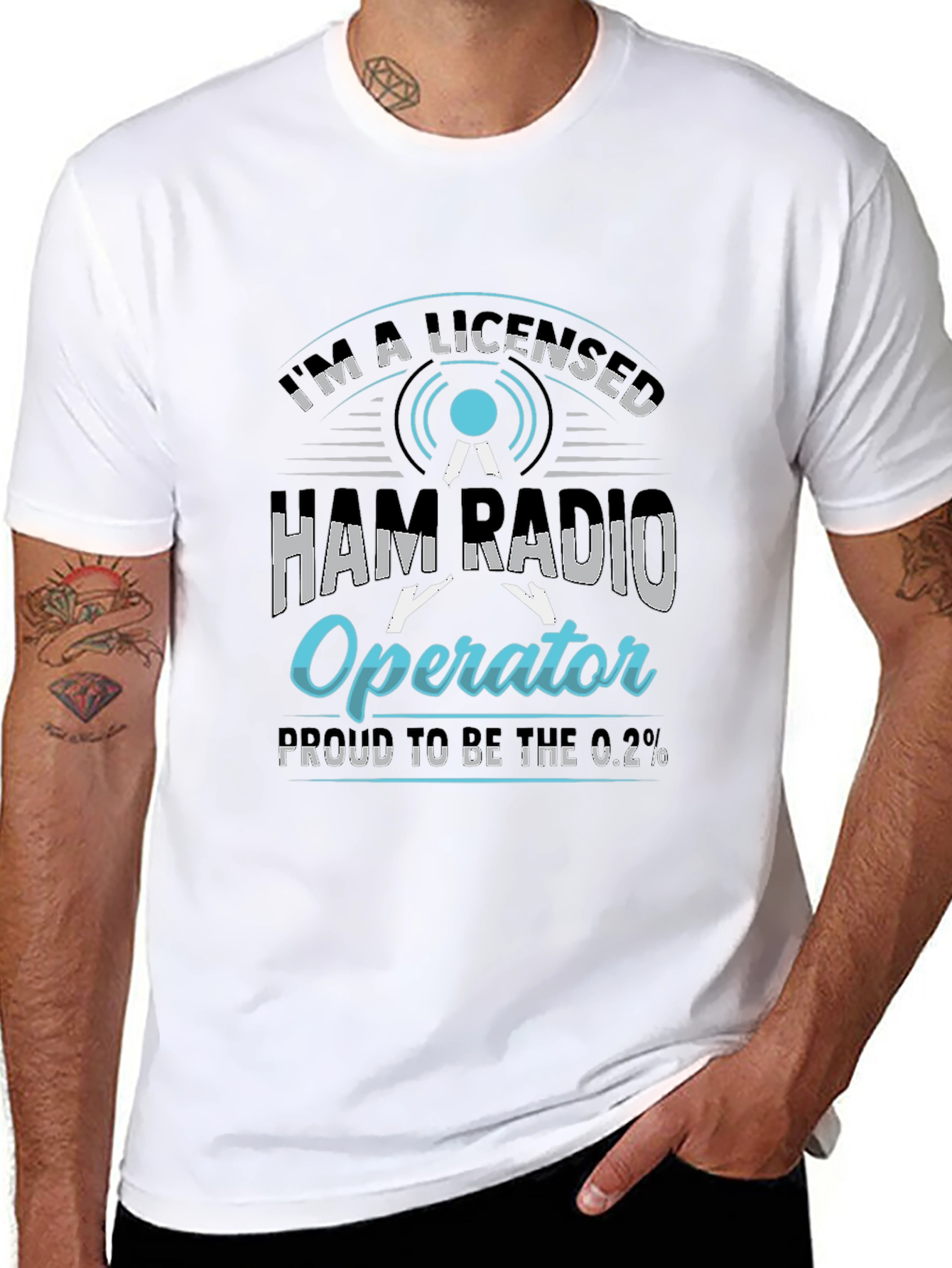 Licensed Ham Radio Operator Graphic Tee
