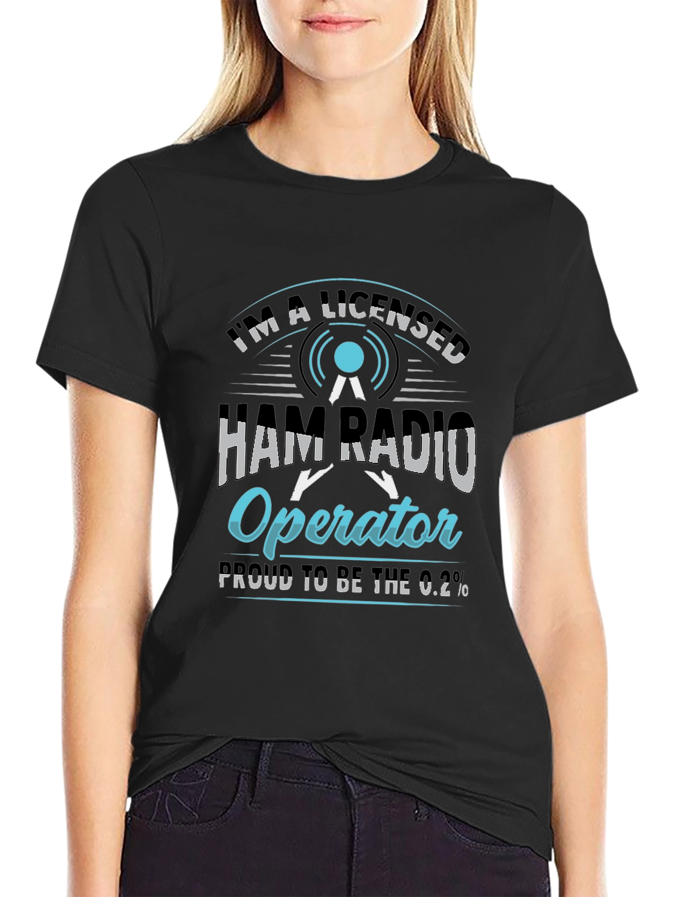 Licensed Ham Radio Operator Graphic Tee