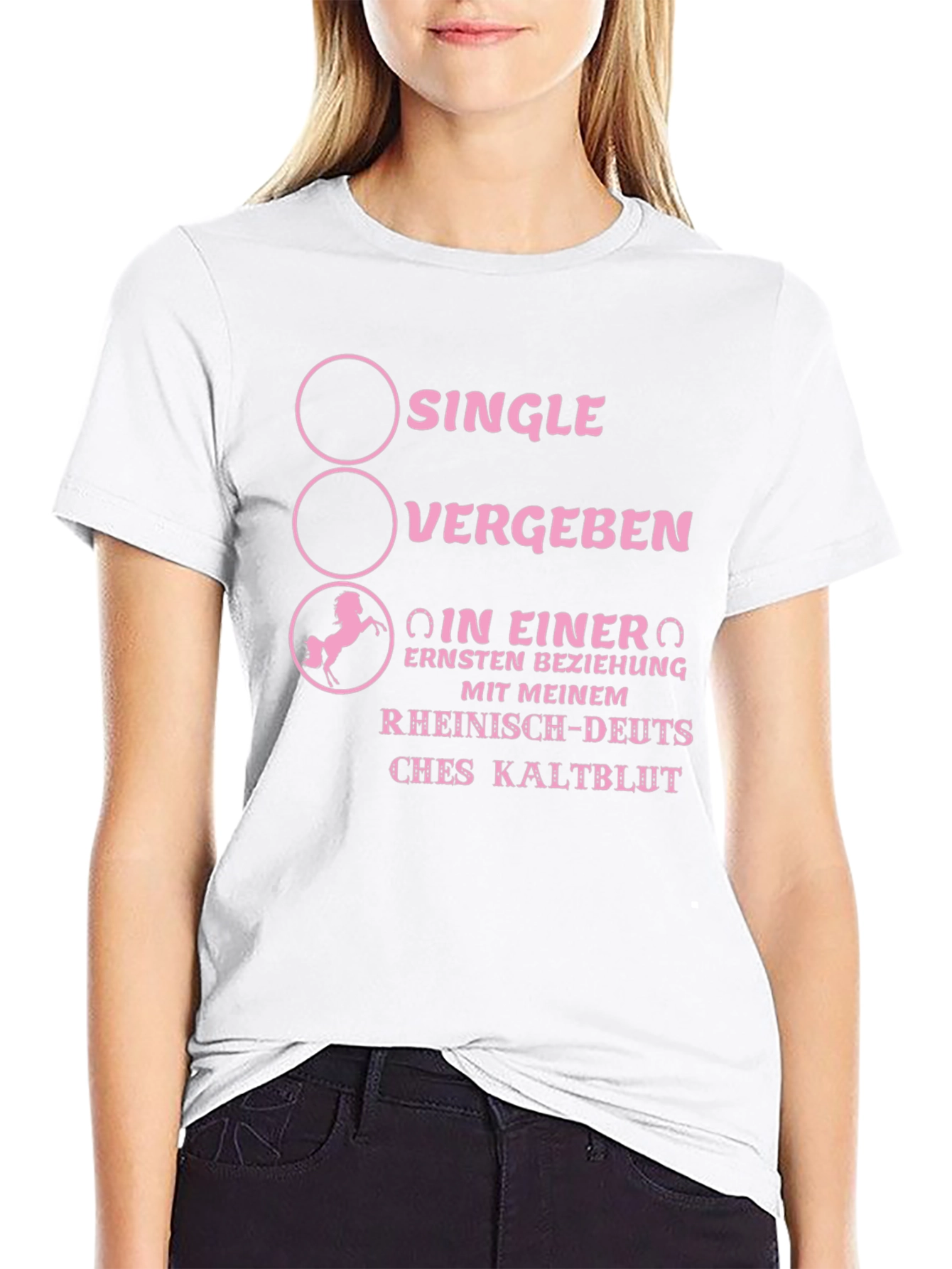 Single Horse Lover Novelty T-Shirt