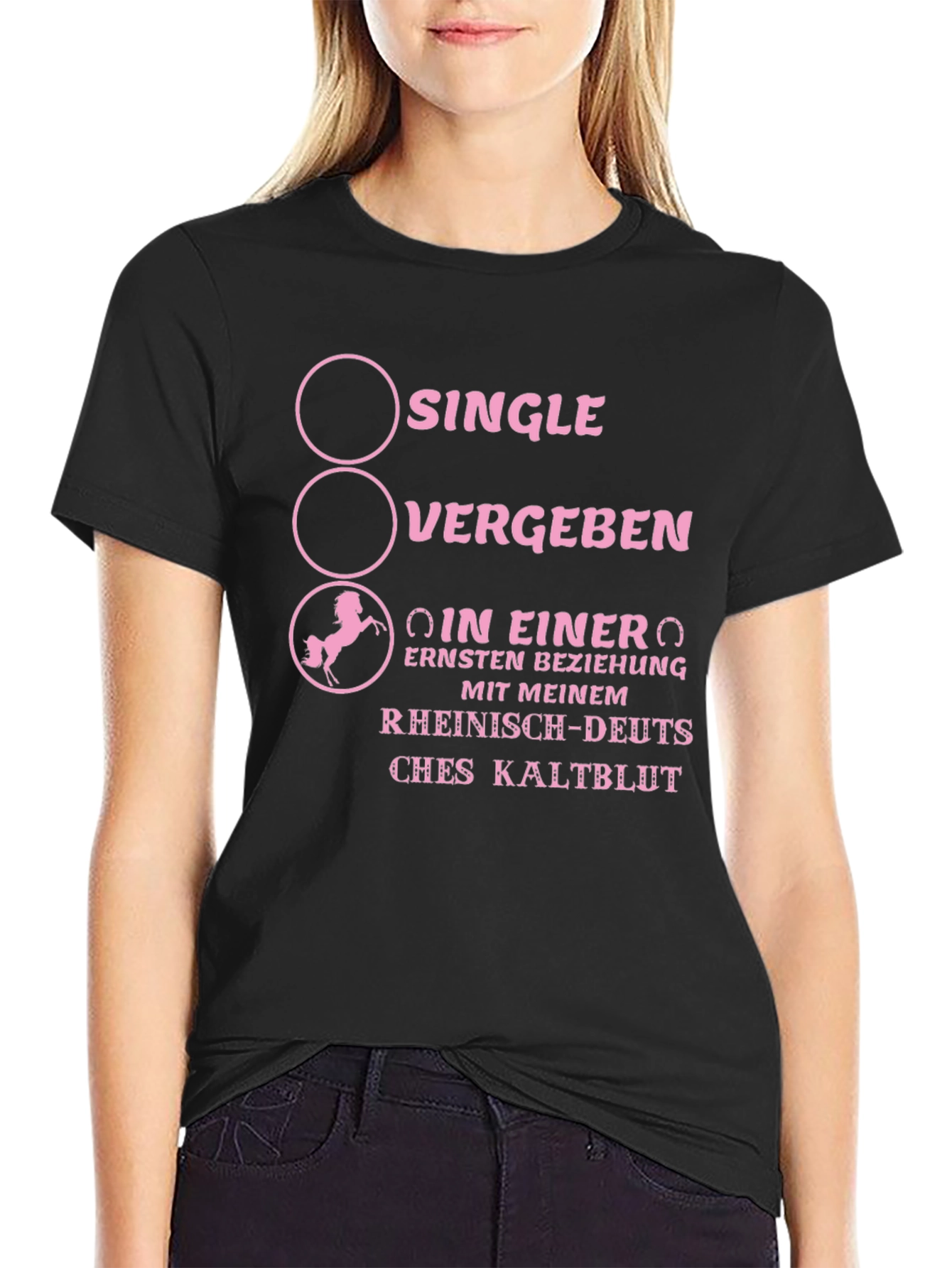 Single Horse Lover Novelty T-Shirt