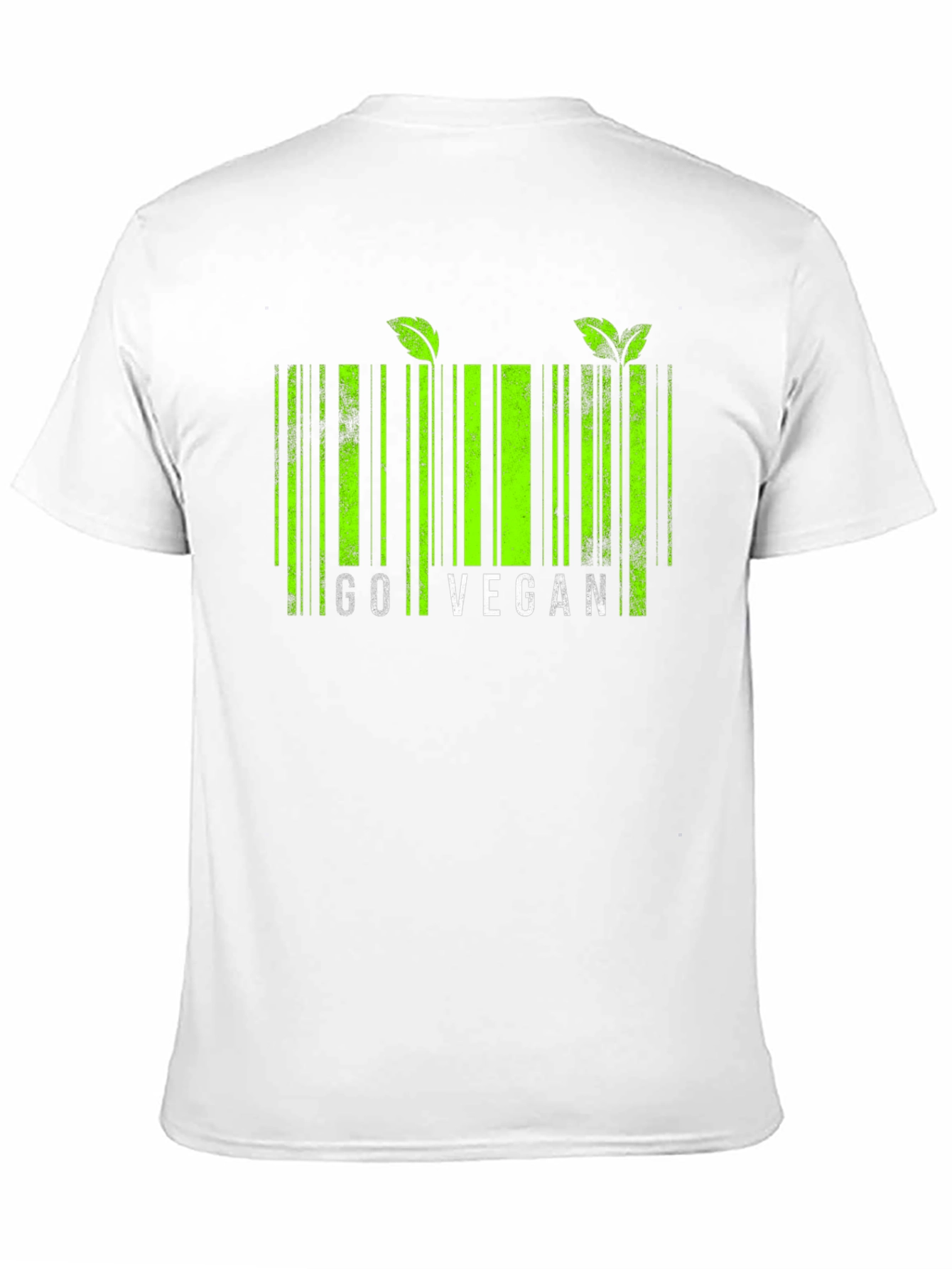 Go Vegan Barcode T-Shirt