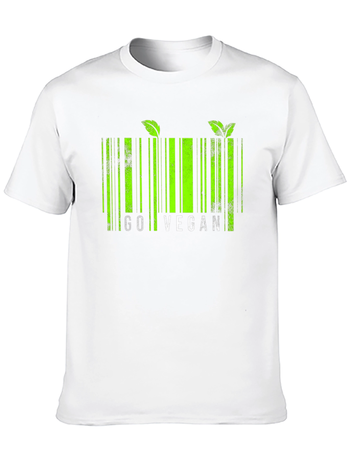 Go Vegan Barcode T-Shirt