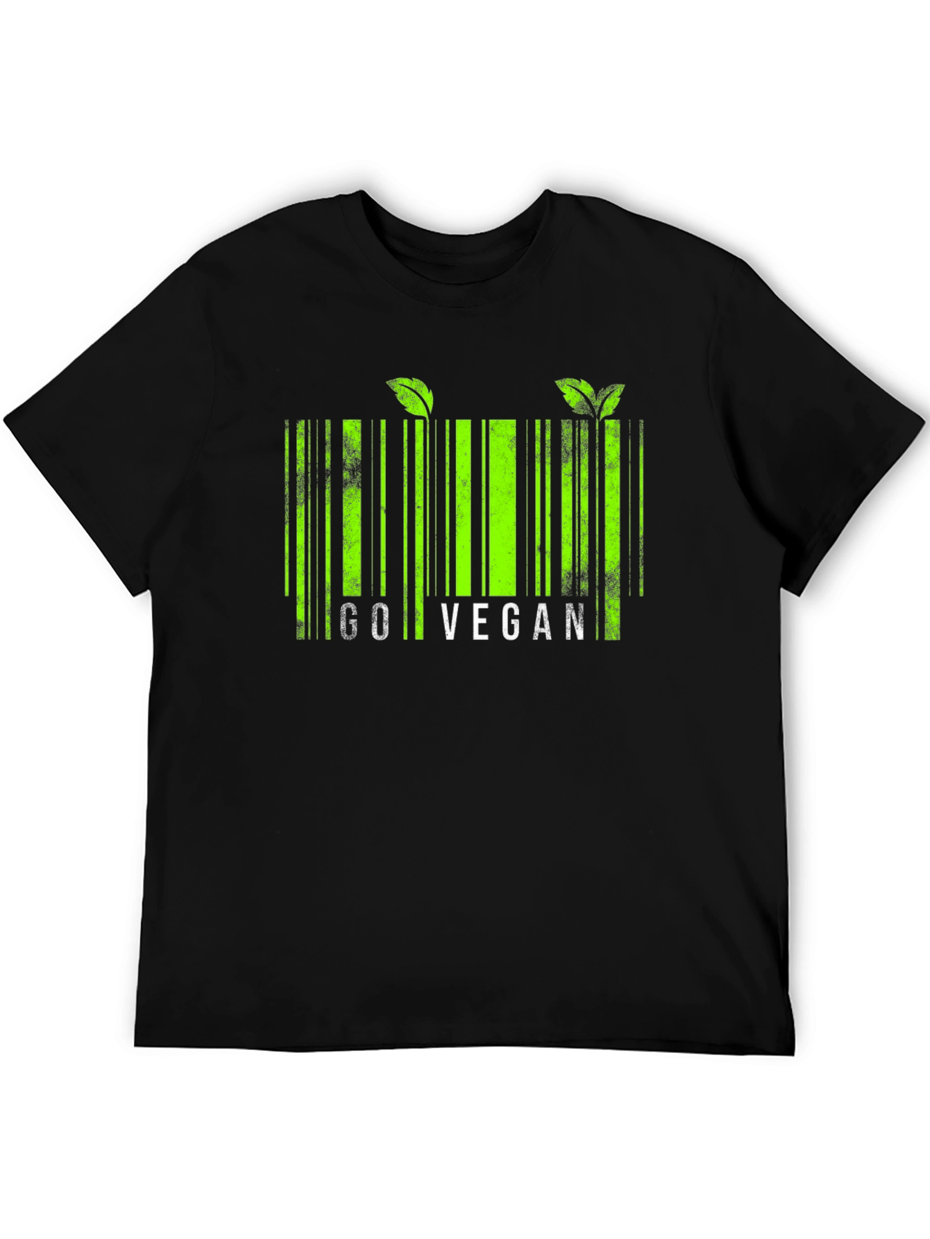 Go Vegan Barcode T-Shirt