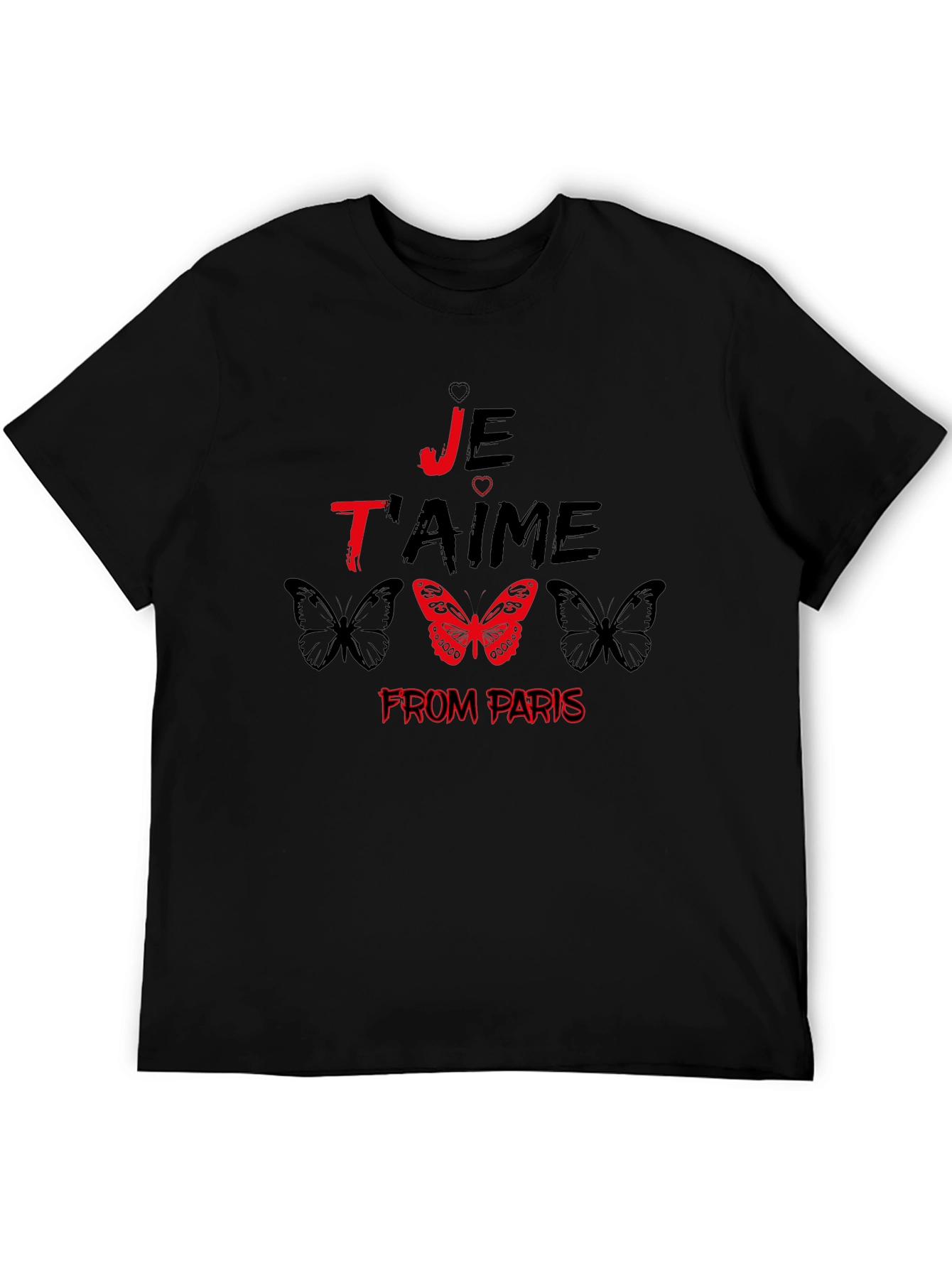 Je Taime From Paris Graphic Tee