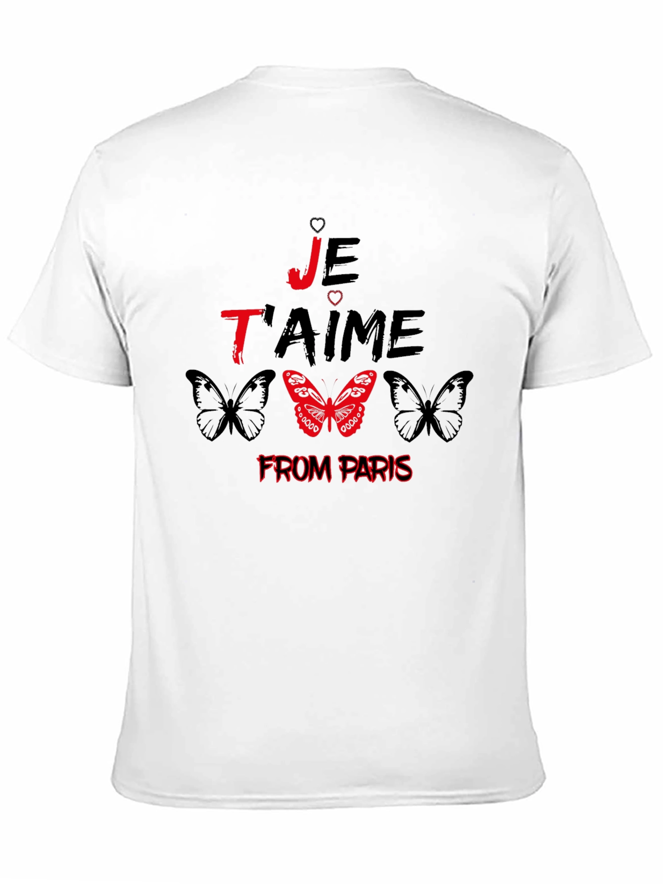 Je Taime From Paris Graphic Tee
