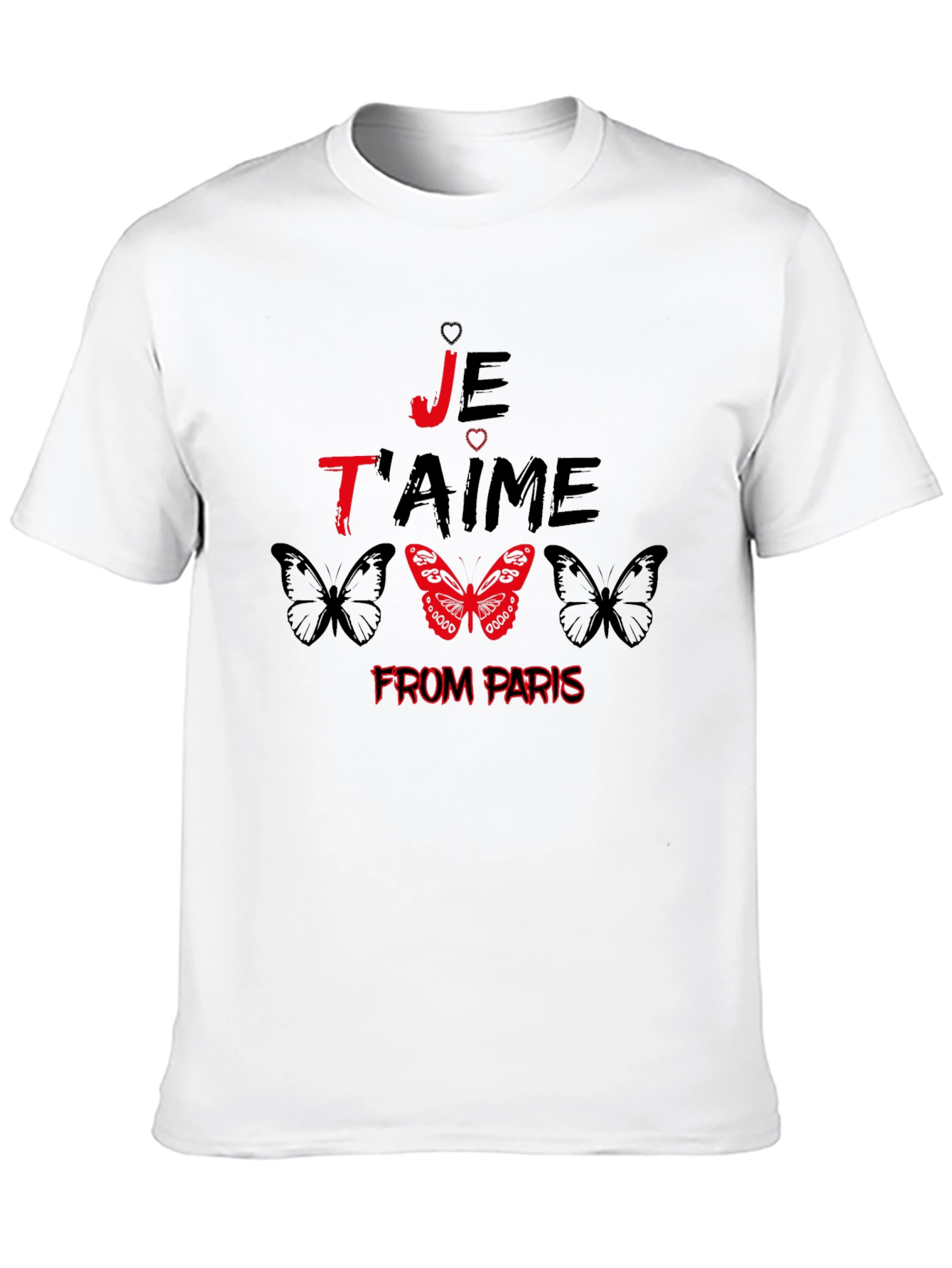 Je Taime From Paris Graphic Tee