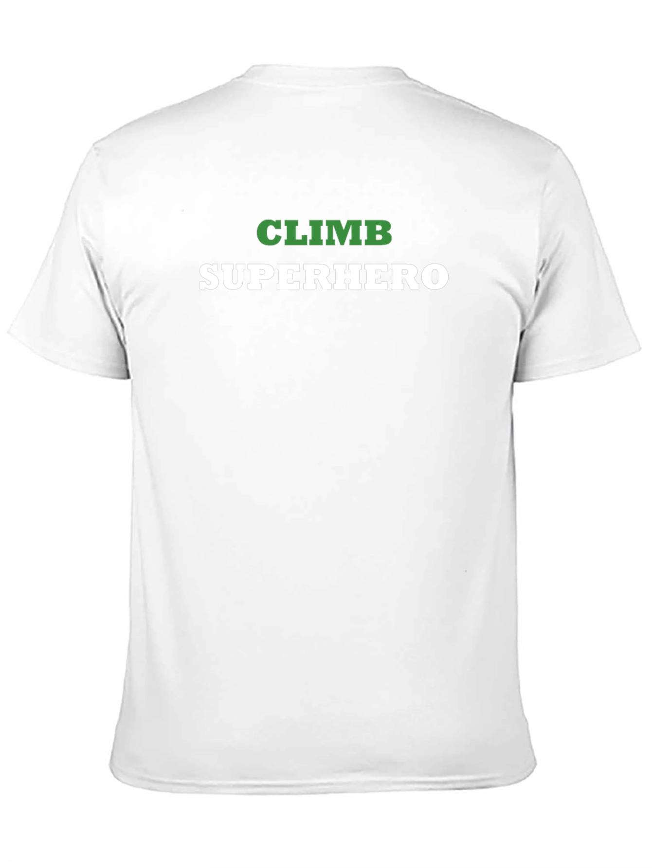 Climb Superhero T-Shirt - Black Graphic Tee