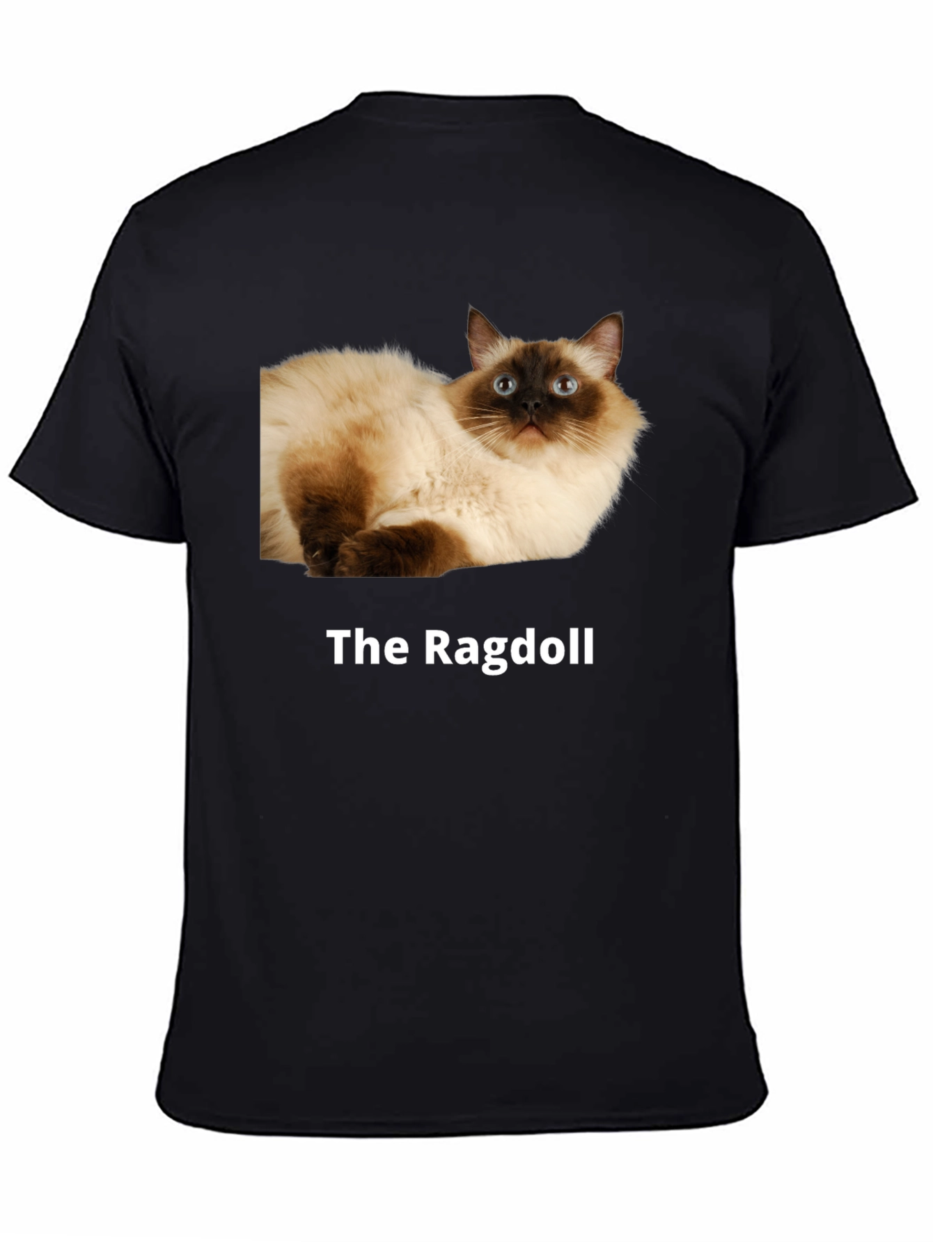 Ragdoll Cat T-Shirt - Premium Cotton Blend