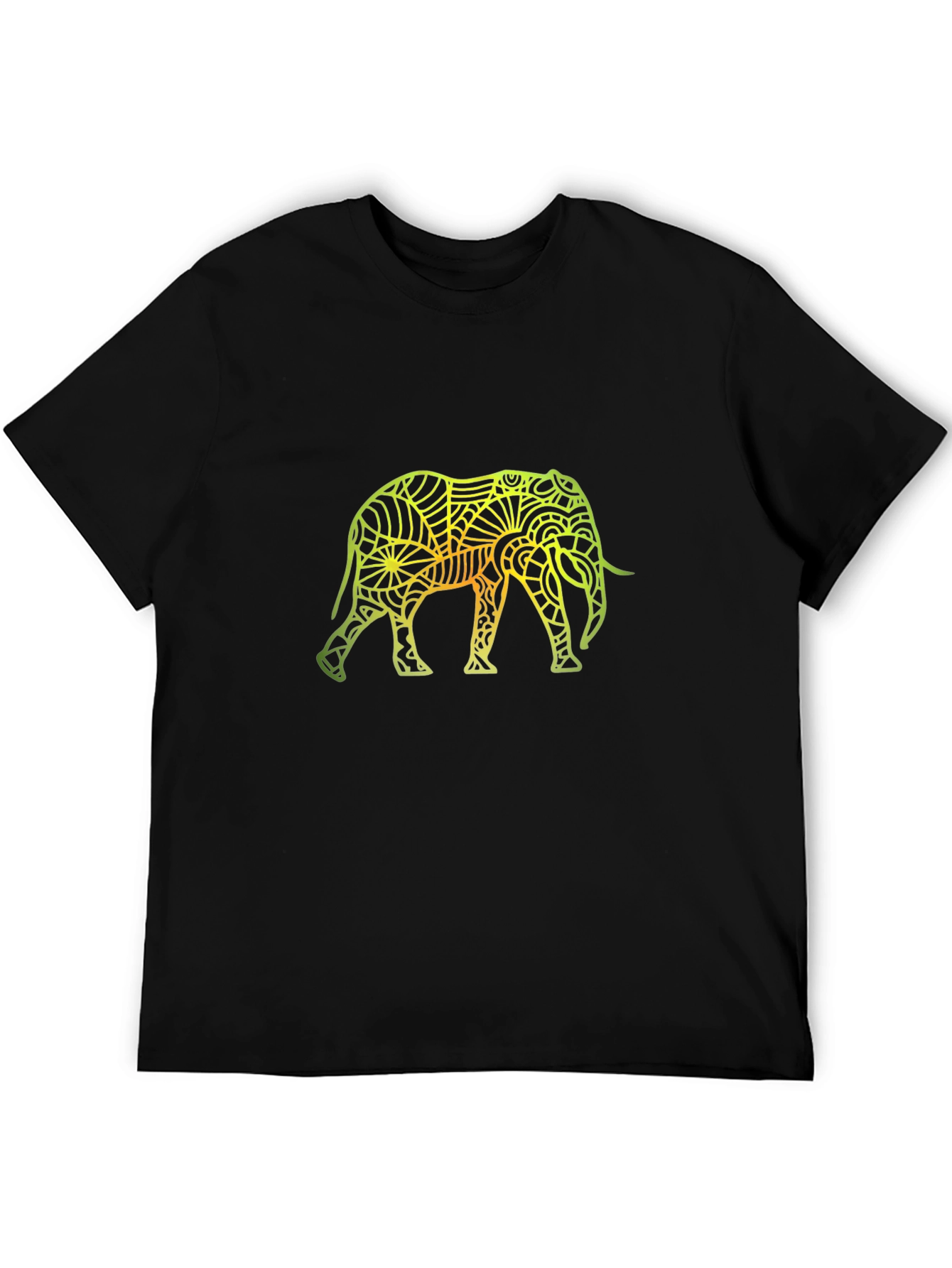Elephant Graphic T-Shirt - Stylish Mens Tee