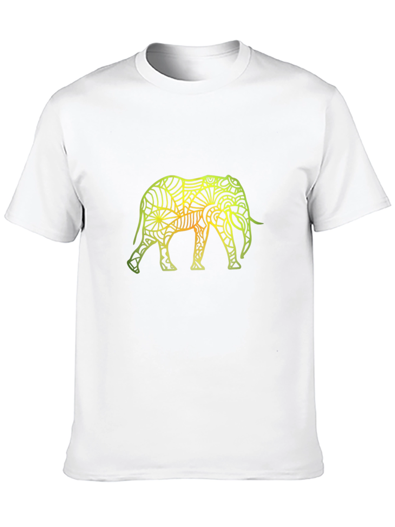 Elephant Graphic T-Shirt - Stylish Mens Tee