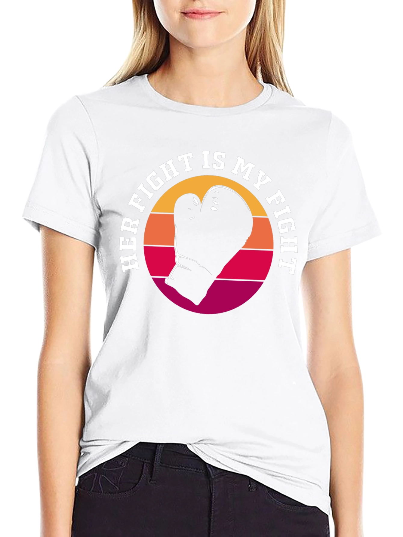 Her Fight Is My Fight Graphic Tee