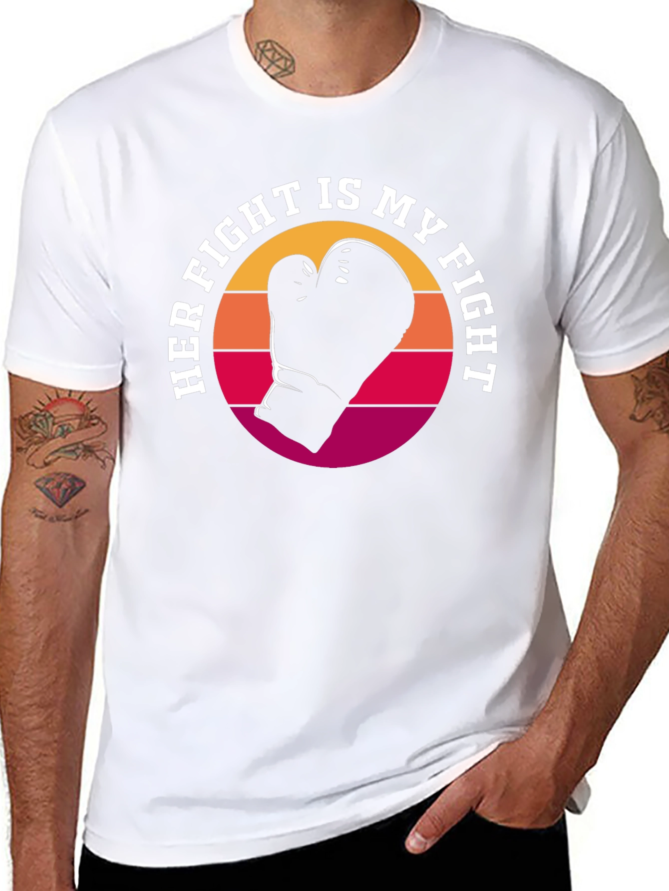 Her Fight Is My Fight Graphic Tee