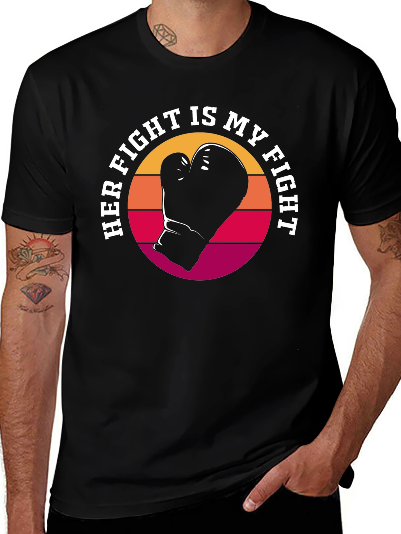 Her Fight Is My Fight Graphic Tee